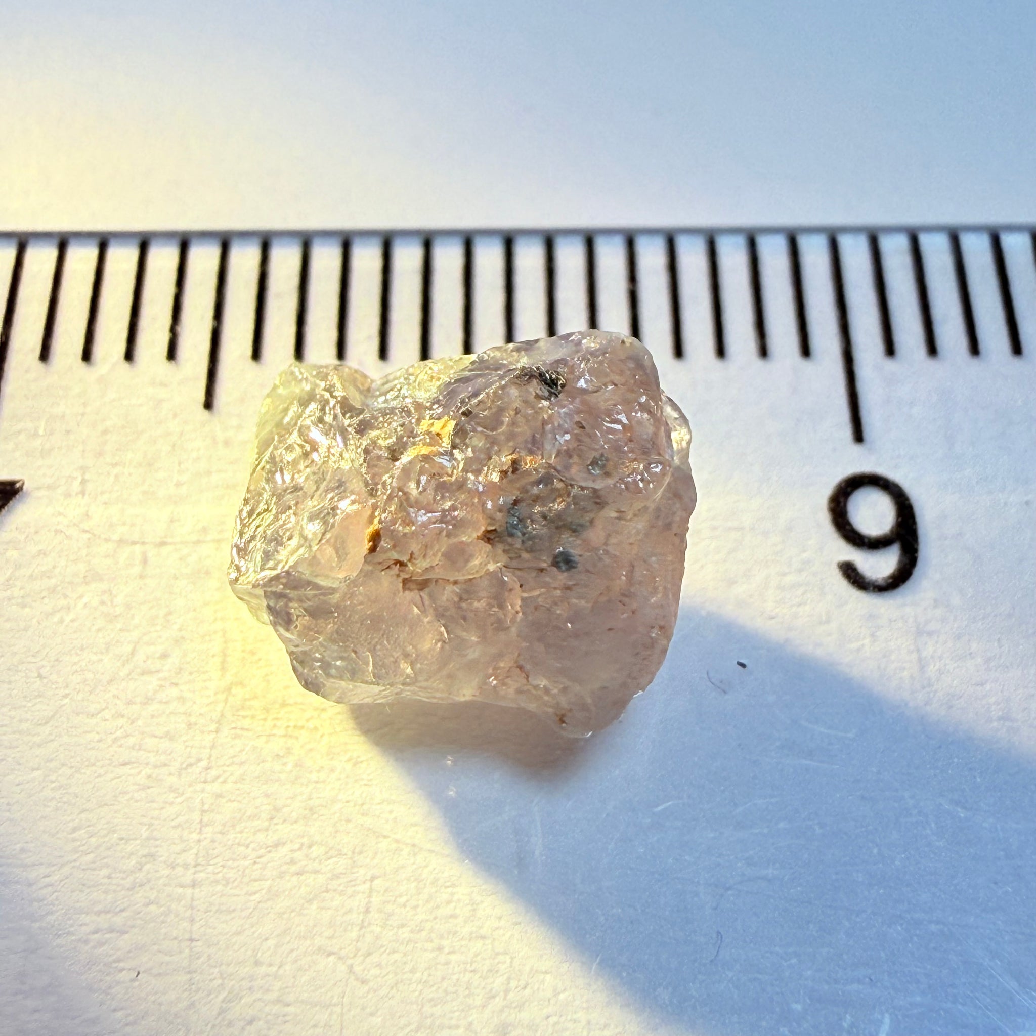 Alexandrite, 3.77ct, Manyara, Tanzania, Untreated Unheated. Tiny faceting portion inside