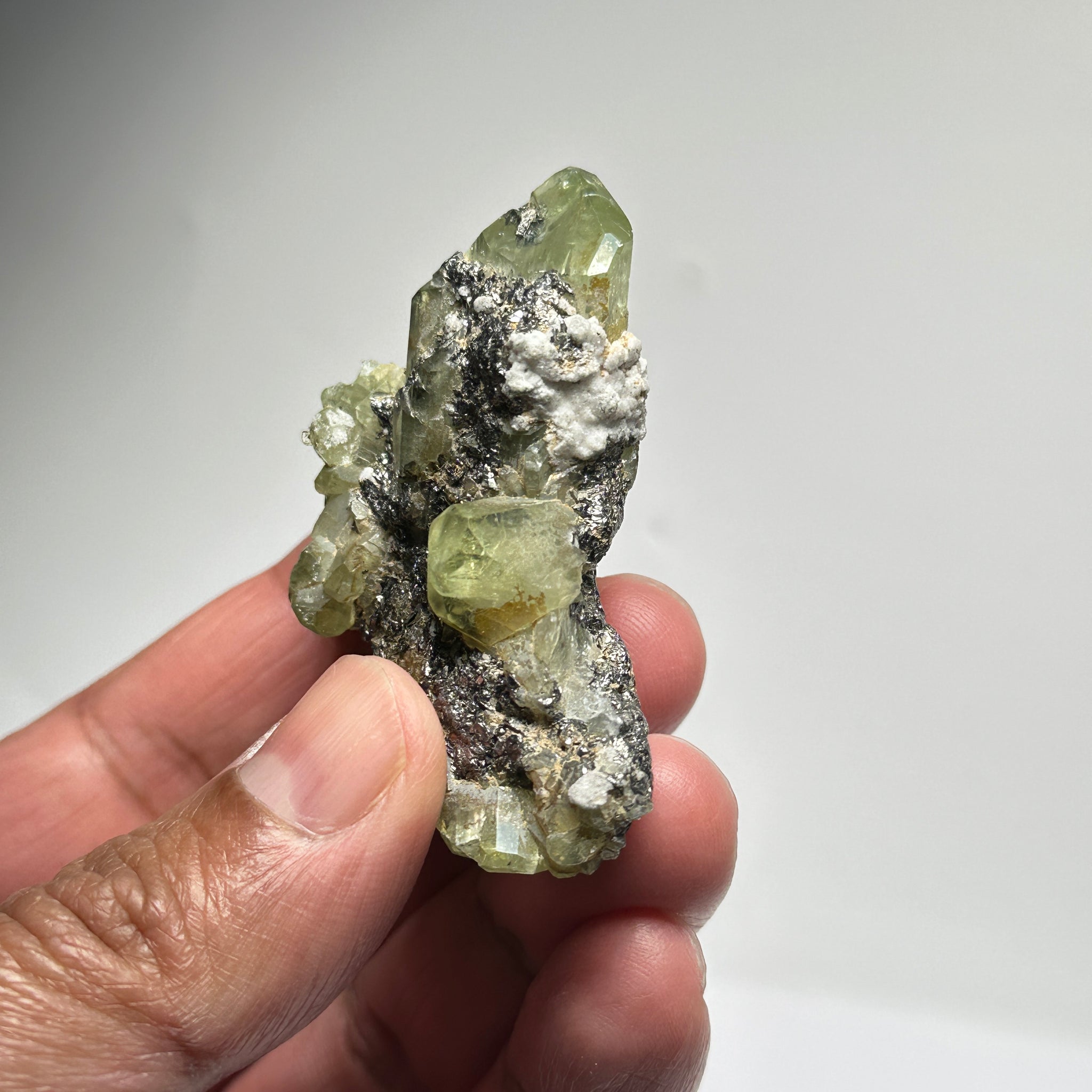 Diopside cluster on Matrix, 45.10gm / 335.50ct, Merelani, Tanzania, Untreated Unheated