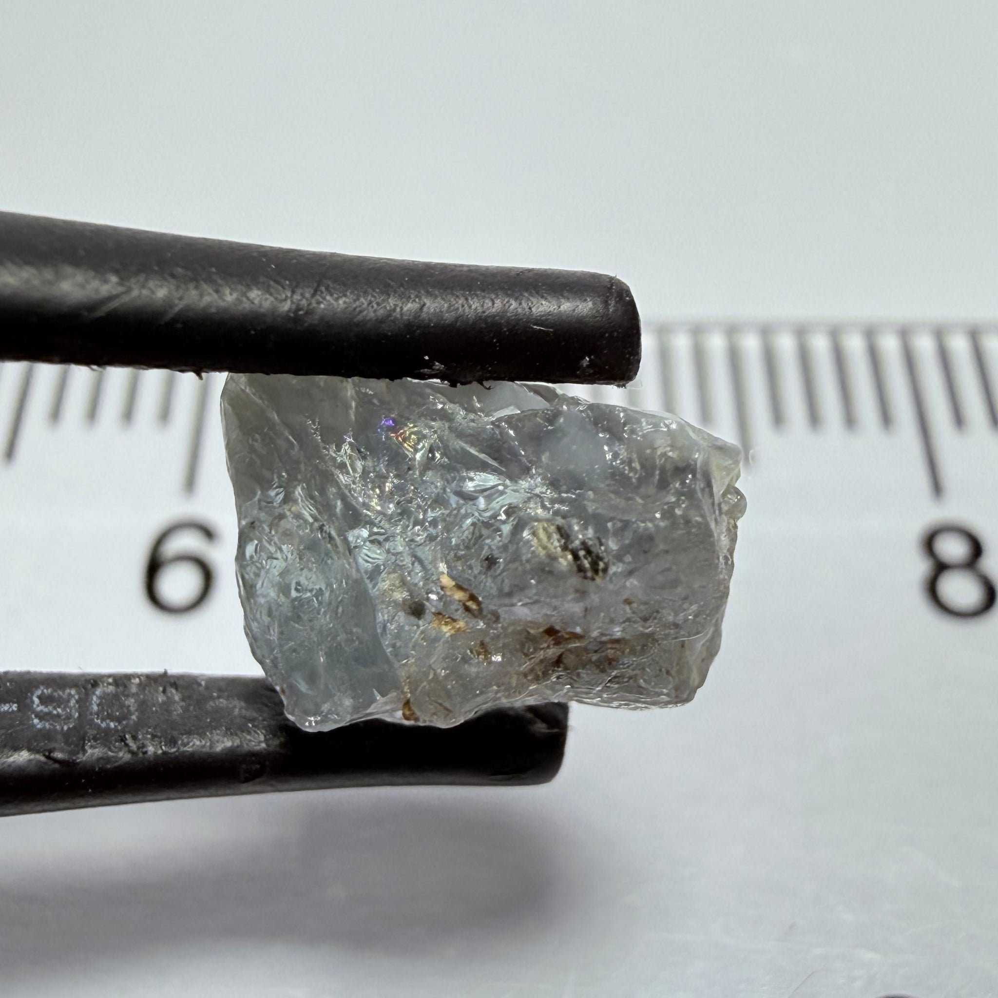 Alexandrite, 3.77ct, Manyara, Tanzania, Untreated Unheated. Tiny faceting portion inside