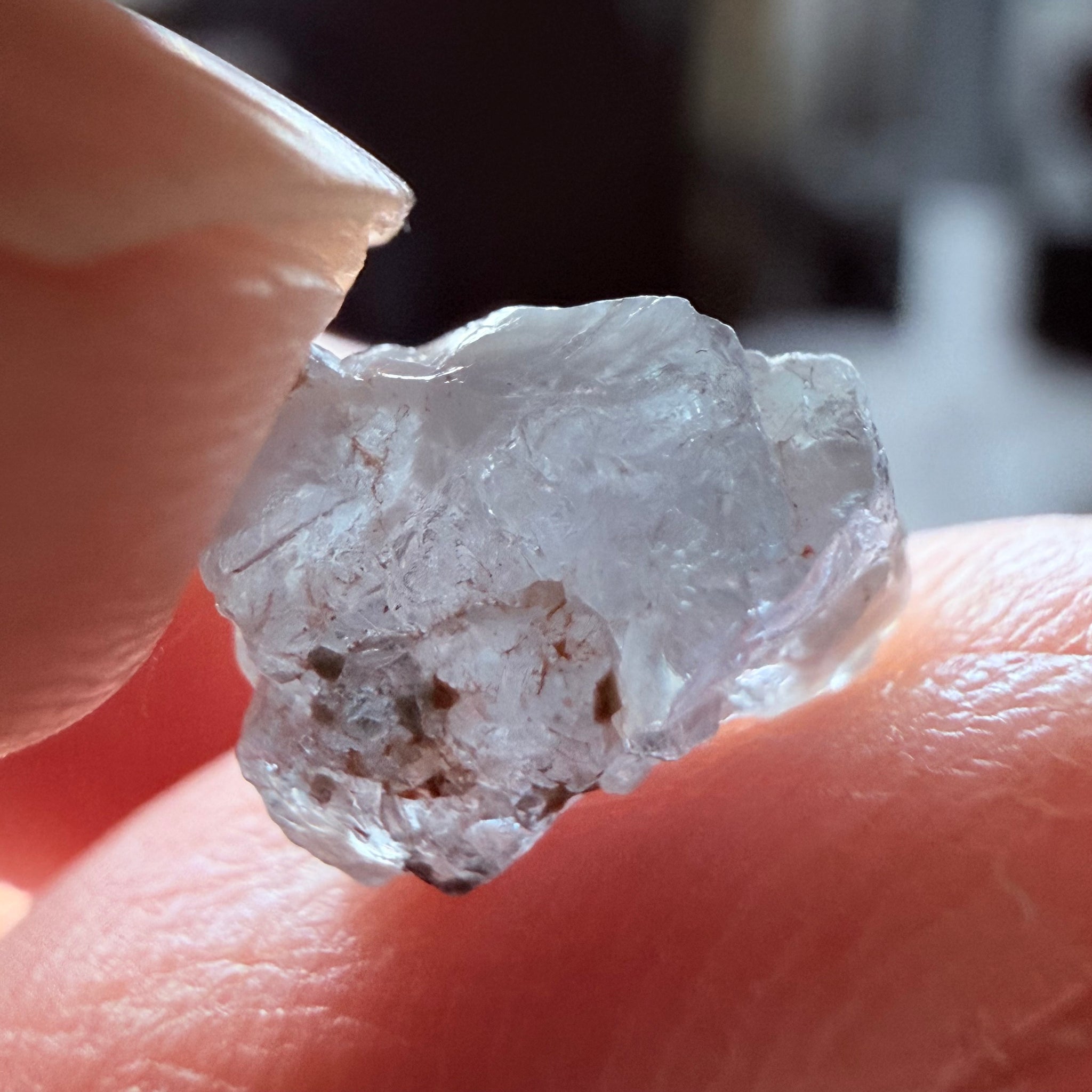 Alexandrite, 3.77ct, Manyara, Tanzania, Untreated Unheated. Tiny faceting portion inside