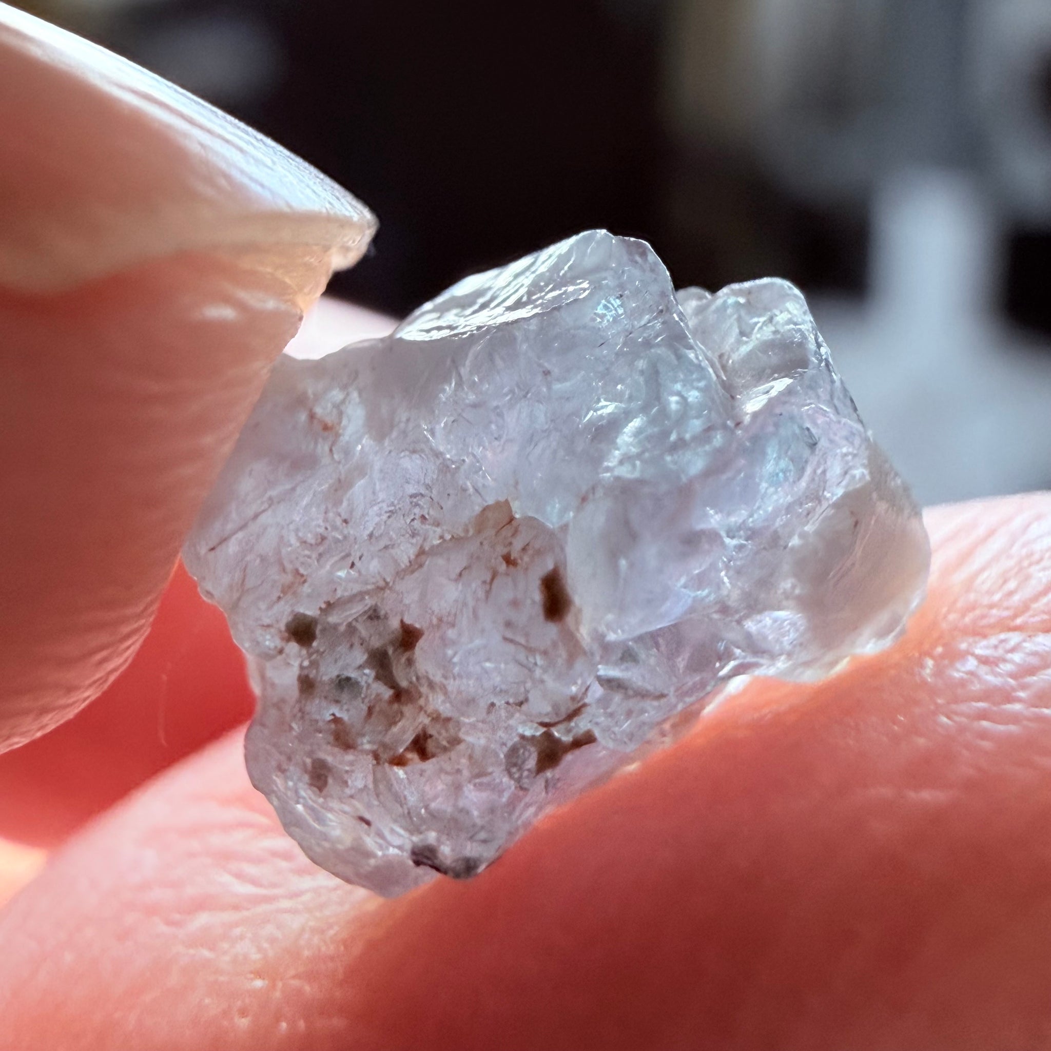 Alexandrite, 3.77ct, Manyara, Tanzania, Untreated Unheated. Tiny faceting portion inside