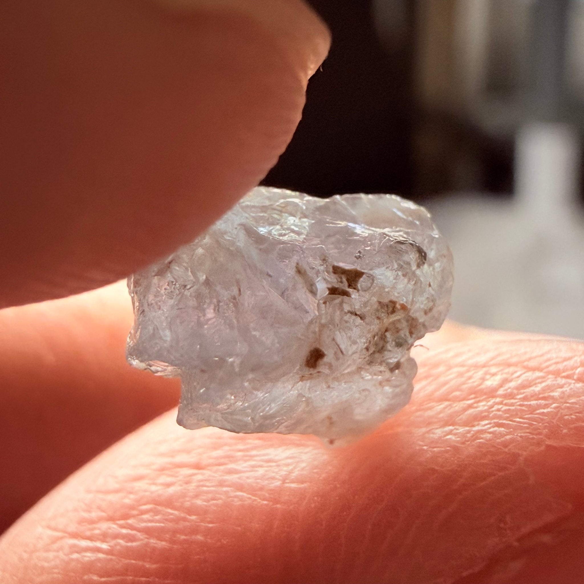Alexandrite, 3.77ct, Manyara, Tanzania, Untreated Unheated. Tiny faceting portion inside