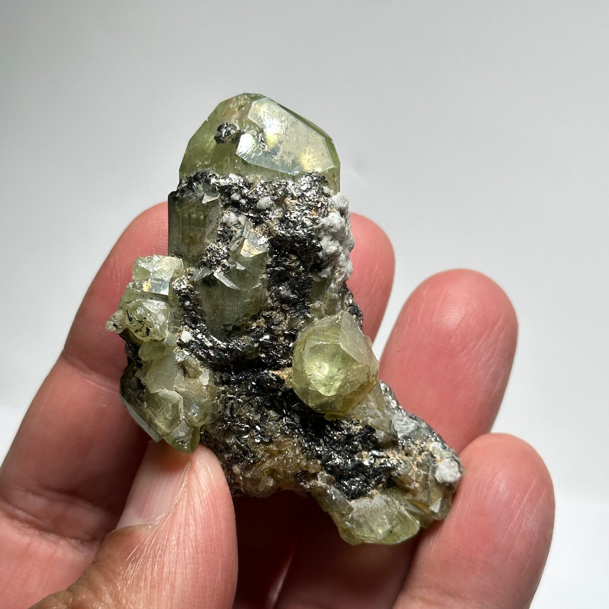 Diopside cluster on Matrix, 45.10gm / 335.50ct, Merelani, Tanzania, Untreated Unheated