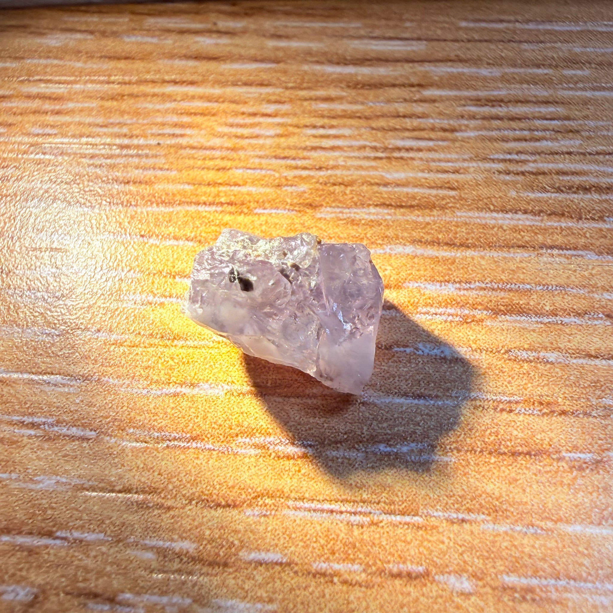Alexandrite, 3.77ct, Manyara, Tanzania, Untreated Unheated. Tiny faceting portion inside