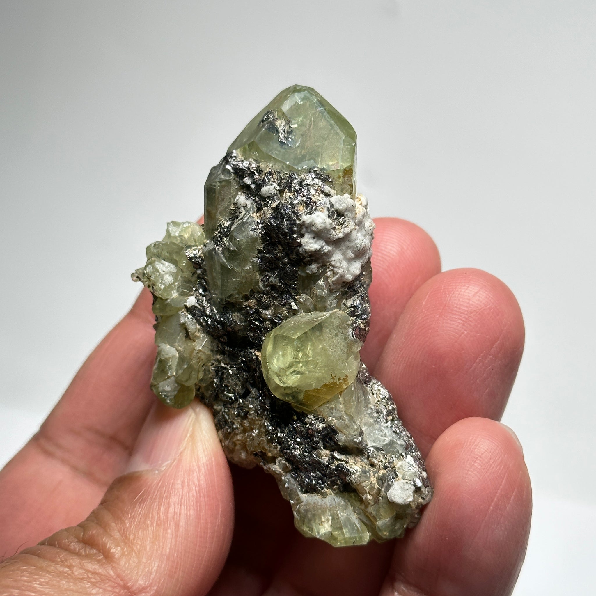 Diopside cluster on Matrix, 45.10gm / 335.50ct, Merelani, Tanzania, Untreated Unheated