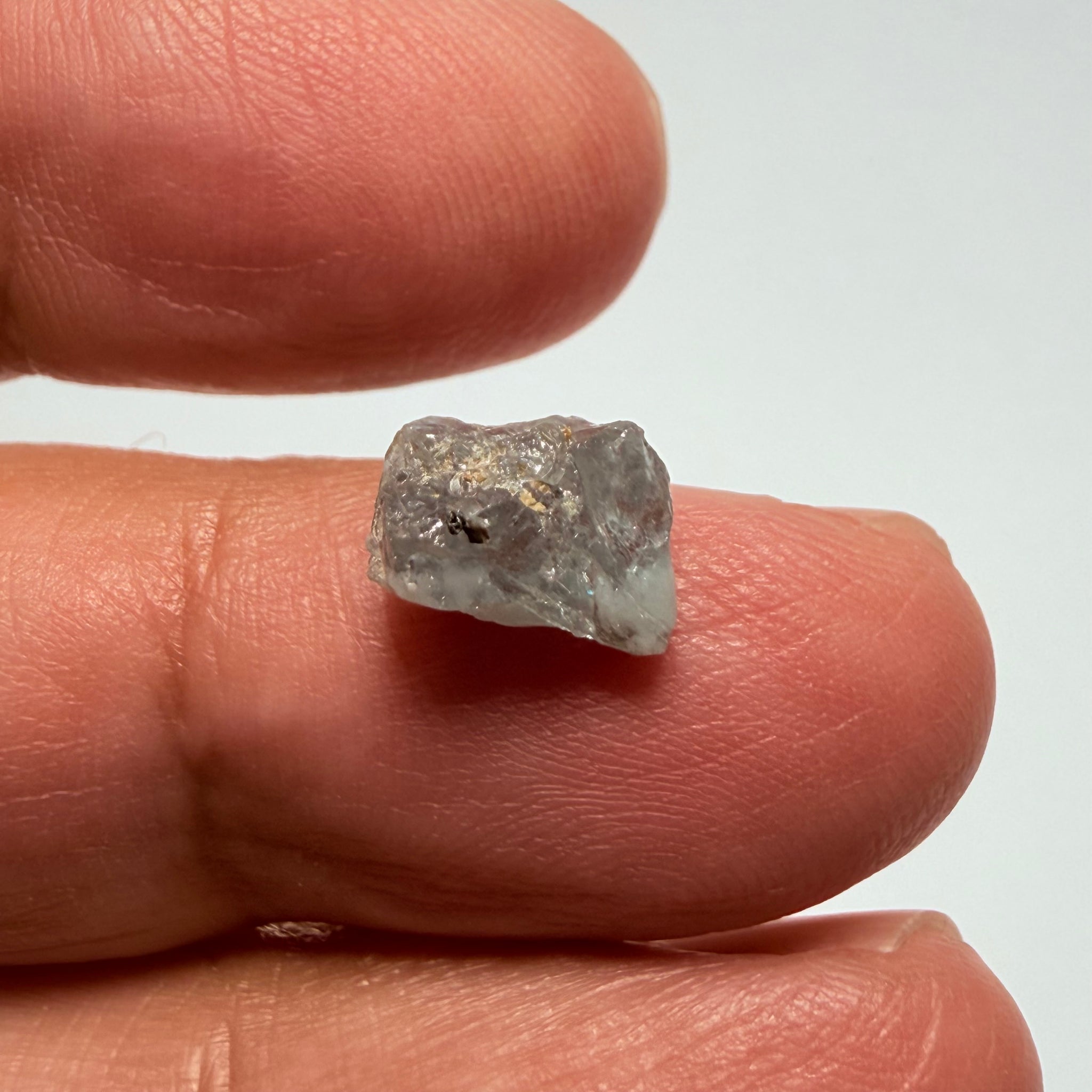 Alexandrite, 3.77ct, Manyara, Tanzania, Untreated Unheated. Tiny faceting portion inside