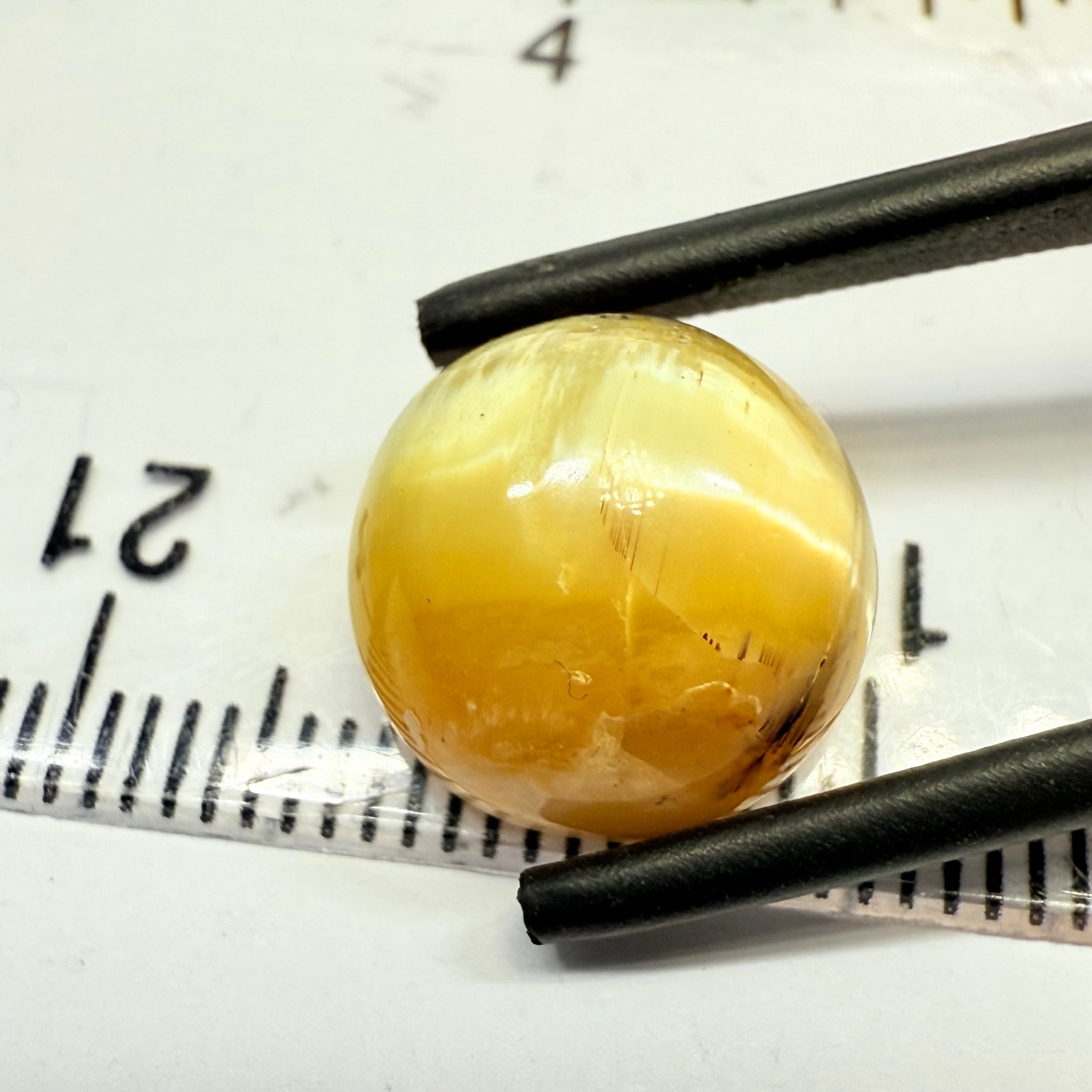 Cats-Eye Opal, 6.44ct, Tanzania, Untreated Unheated