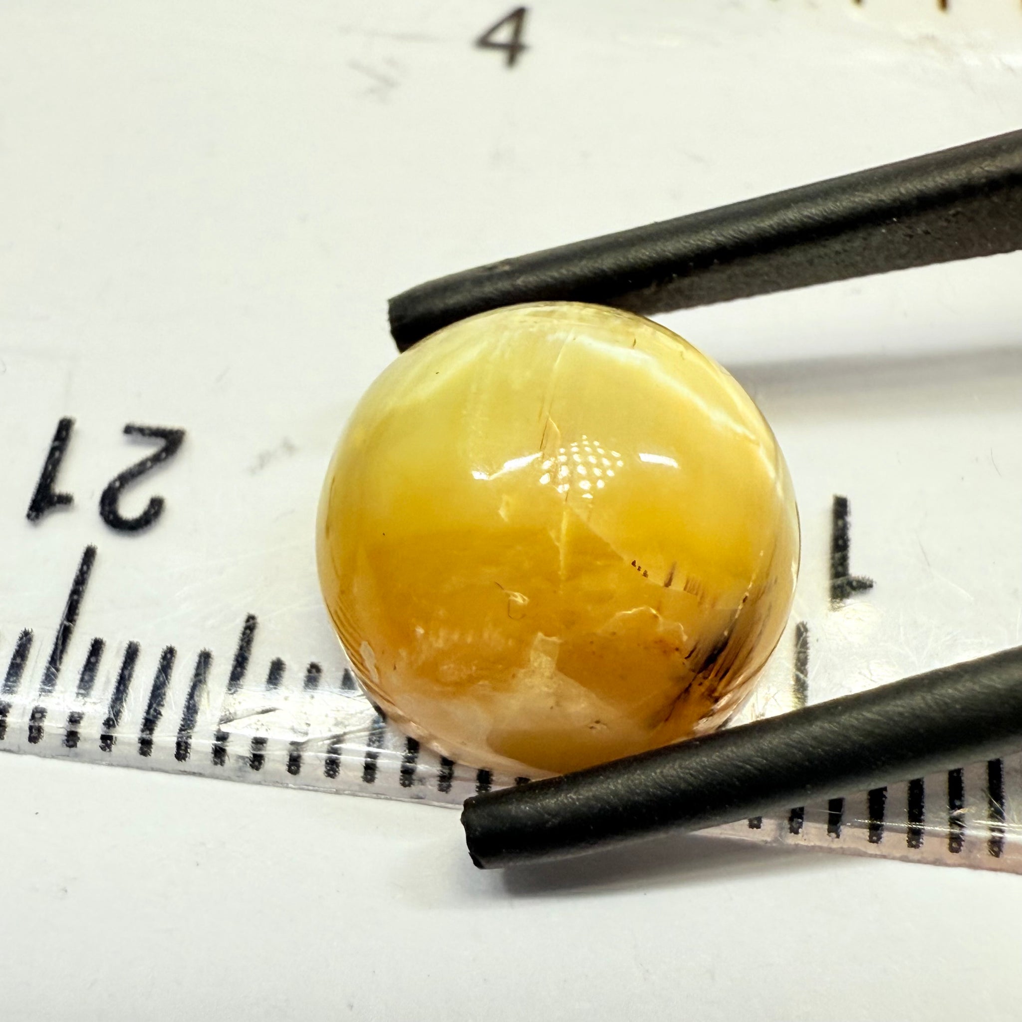 Cats-Eye Opal, 6.44ct, Tanzania, Untreated Unheated