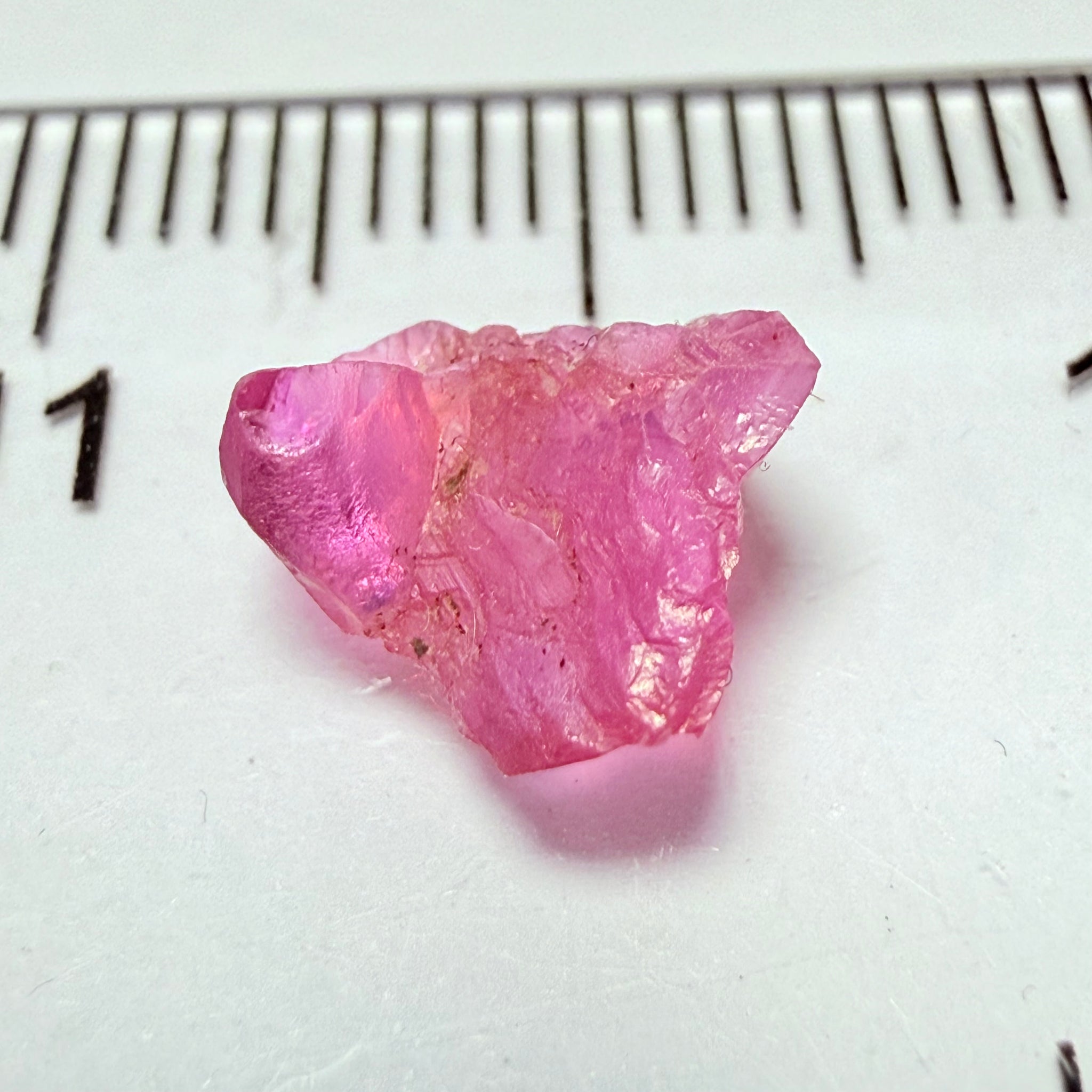 Winza Sapphire Crystal, 2.21ct, Winza, Tanzania, Untreated Unheated, crystalized on both sides