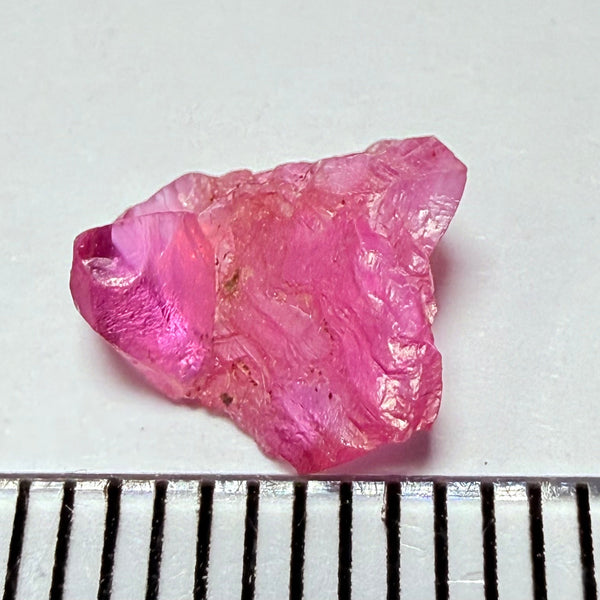 Winza Sapphire Crystal, 2.21ct, Winza, Tanzania, Untreated Unheated, crystalized on both sides
