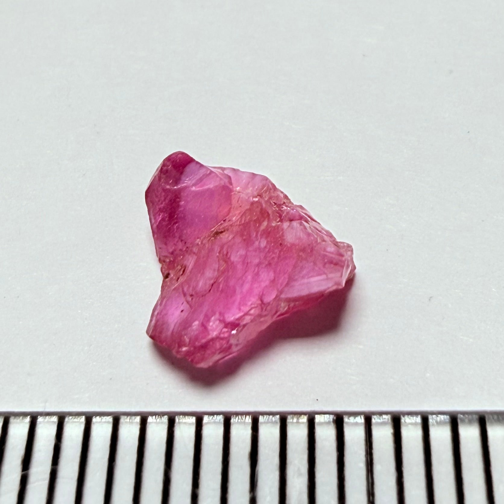 Winza Sapphire Crystal, 2.21ct, Winza, Tanzania, Untreated Unheated, crystalized on both sides