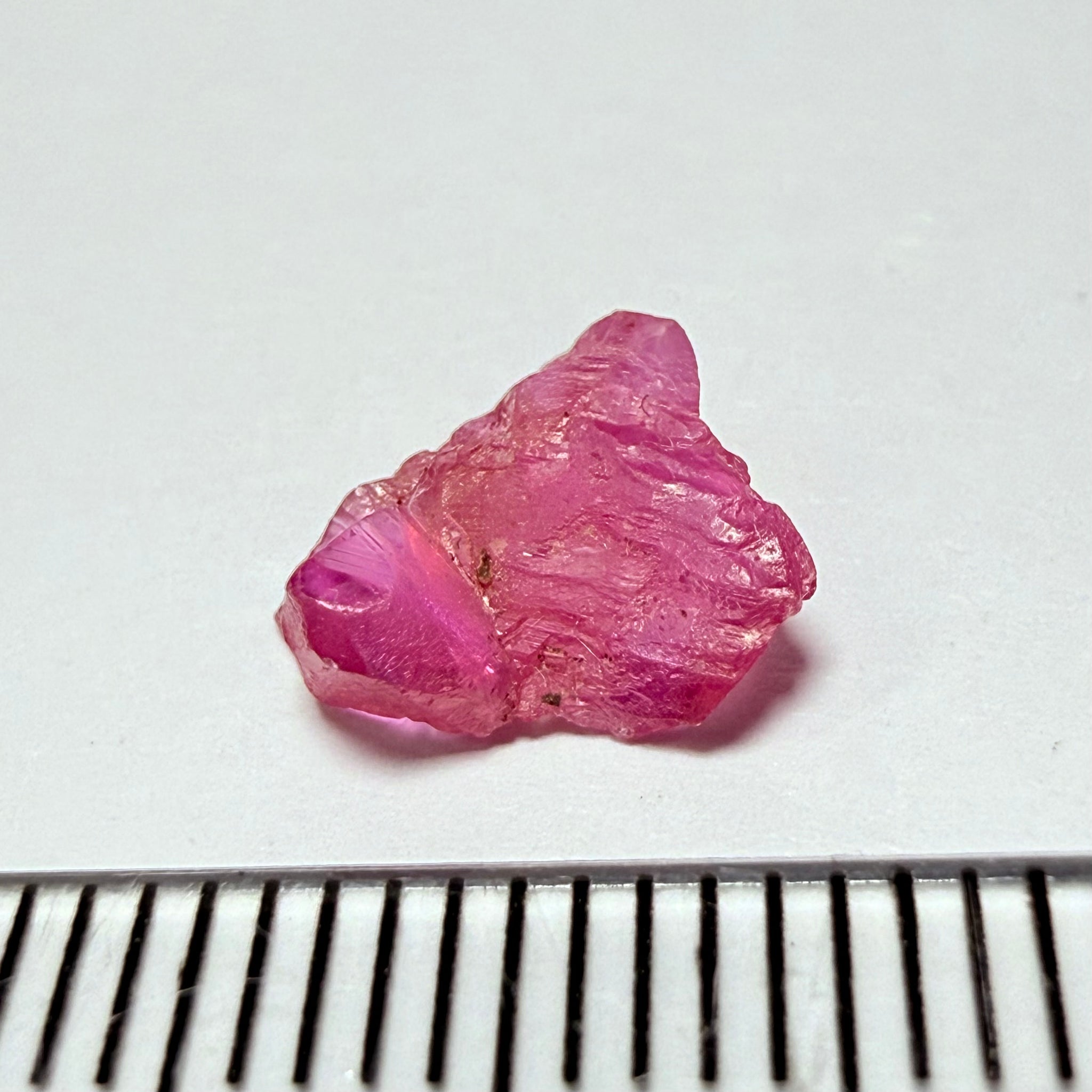 Winza Sapphire Crystal, 2.21ct, Winza, Tanzania, Untreated Unheated, crystalized on both sides