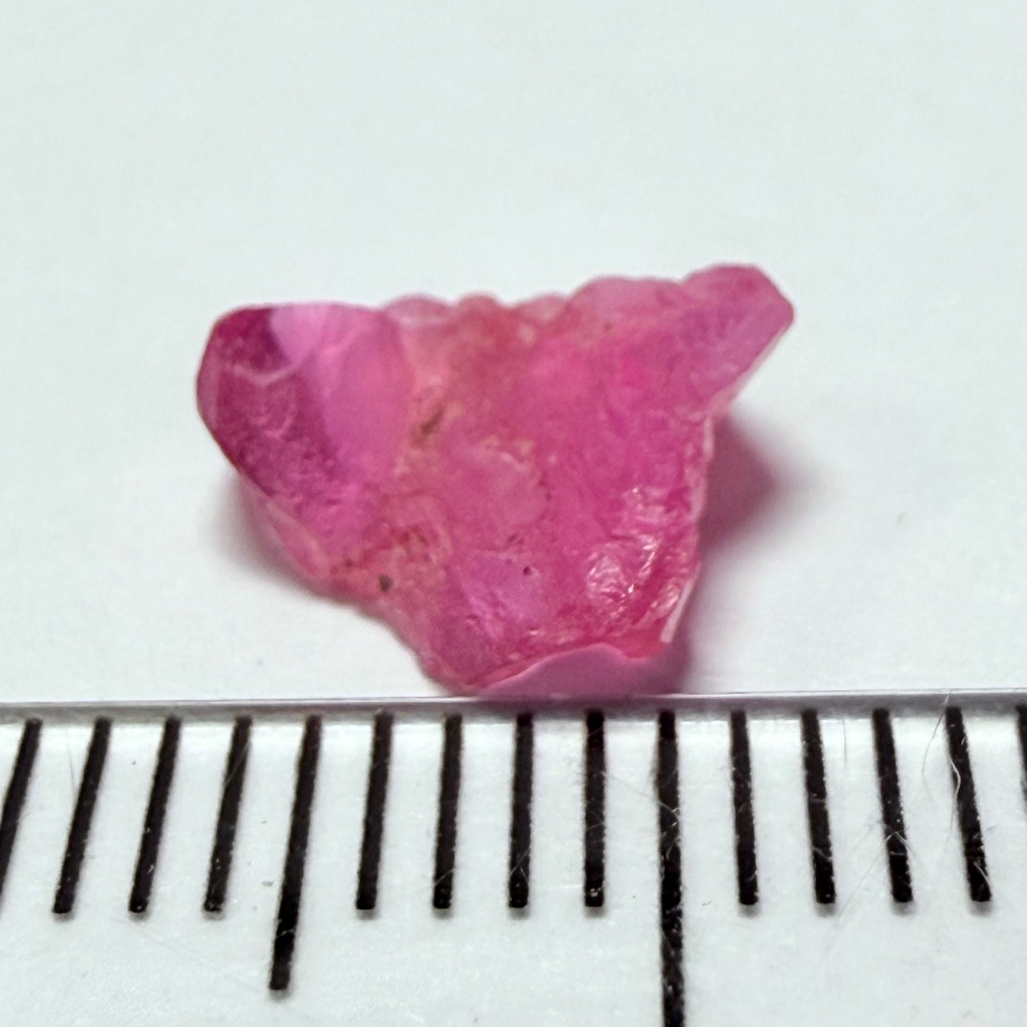 Winza Sapphire Crystal, 2.21ct, Winza, Tanzania, Untreated Unheated, crystalized on both sides