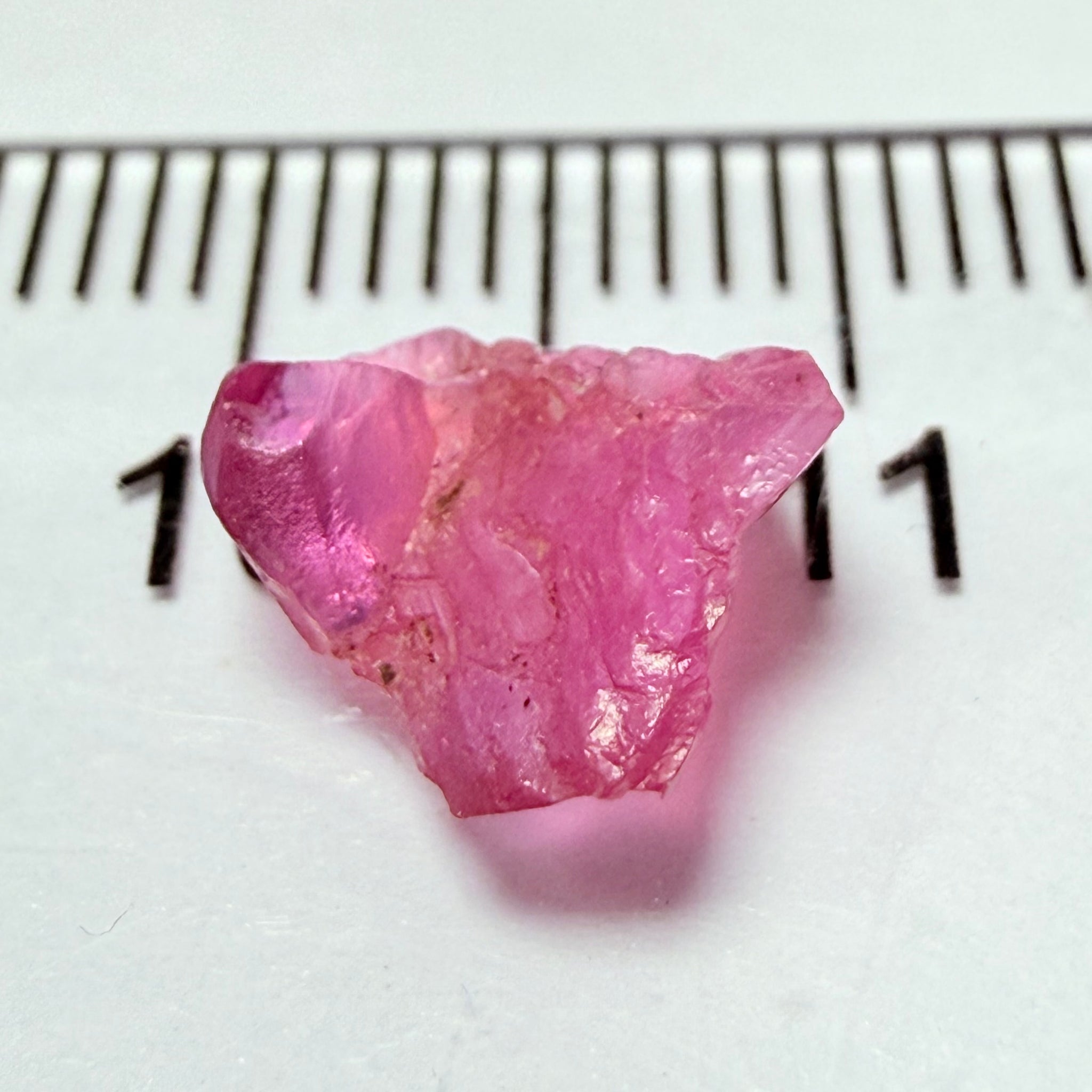 Winza Sapphire Crystal, 2.21ct, Winza, Tanzania, Untreated Unheated, crystalized on both sides
