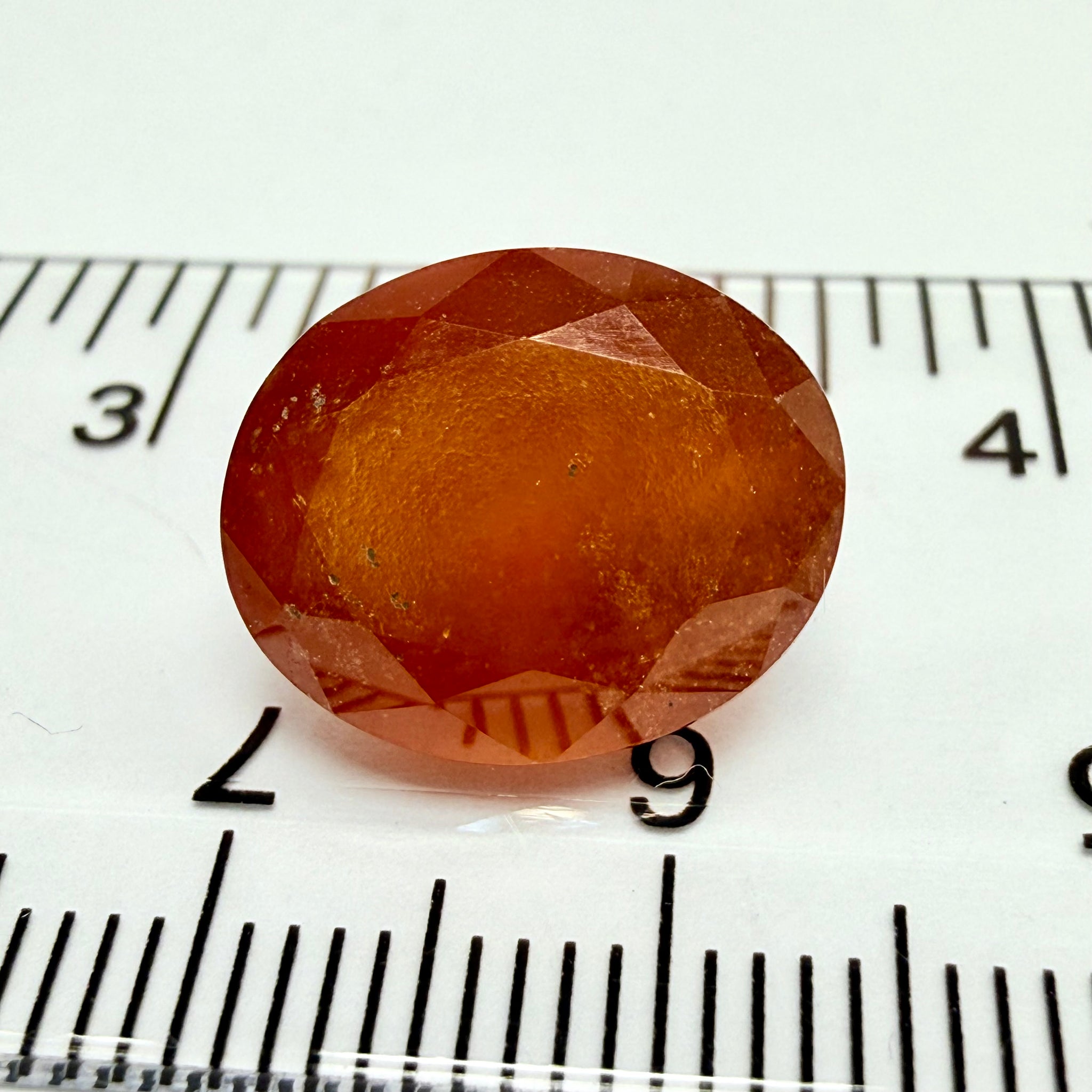 Hessonite Garnet, 9.33ct, Tanzania, Untreated Unheated