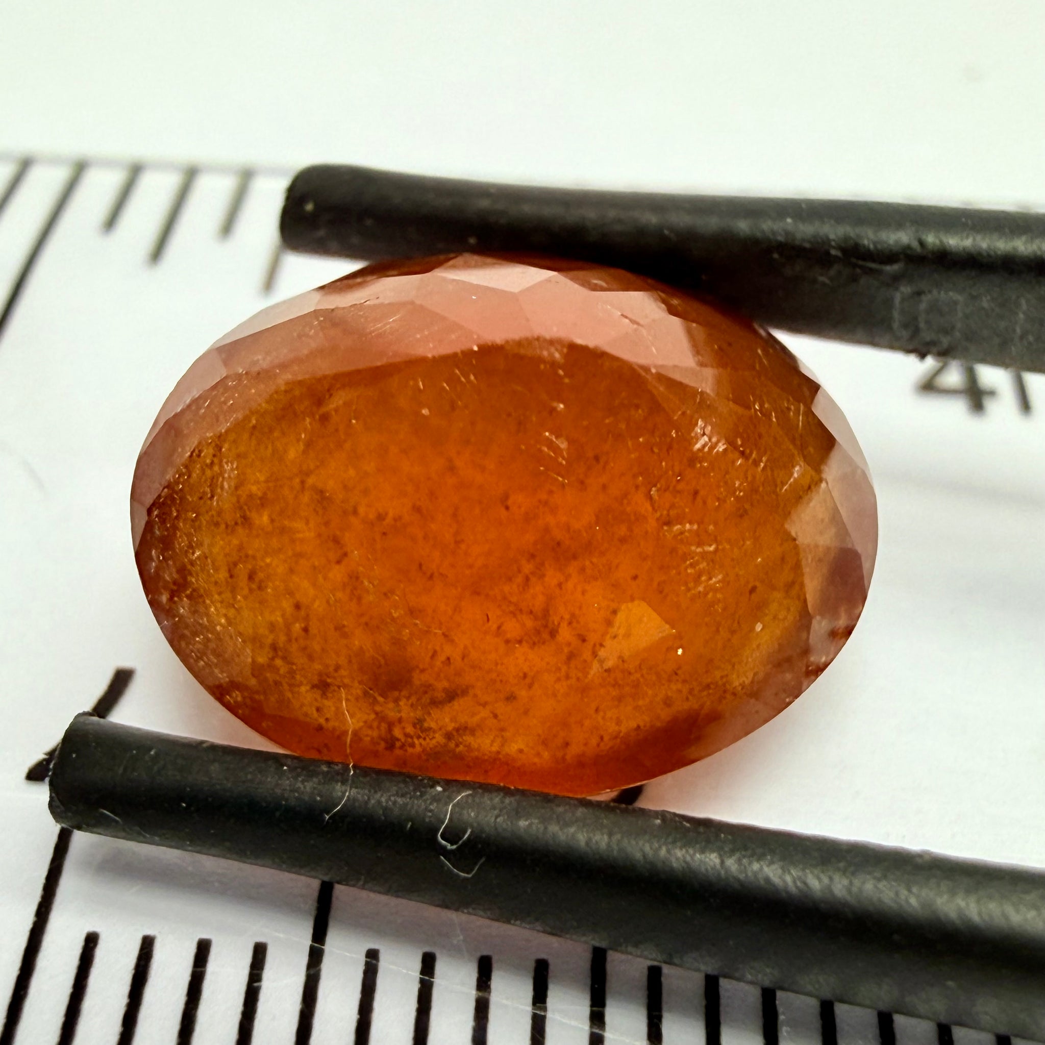 Hessonite Garnet, 9.33ct, Tanzania, Untreated Unheated