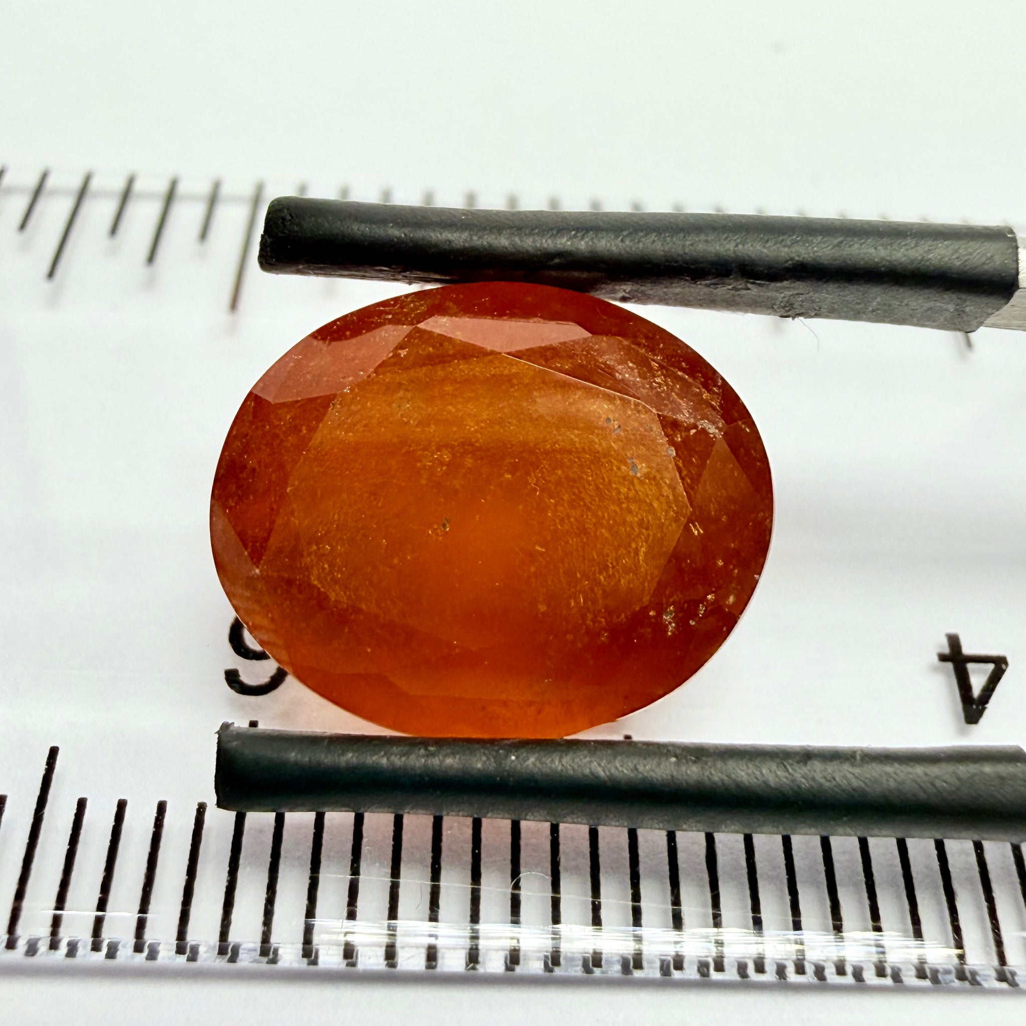 Hessonite Garnet, 9.33ct, Tanzania, Untreated Unheated
