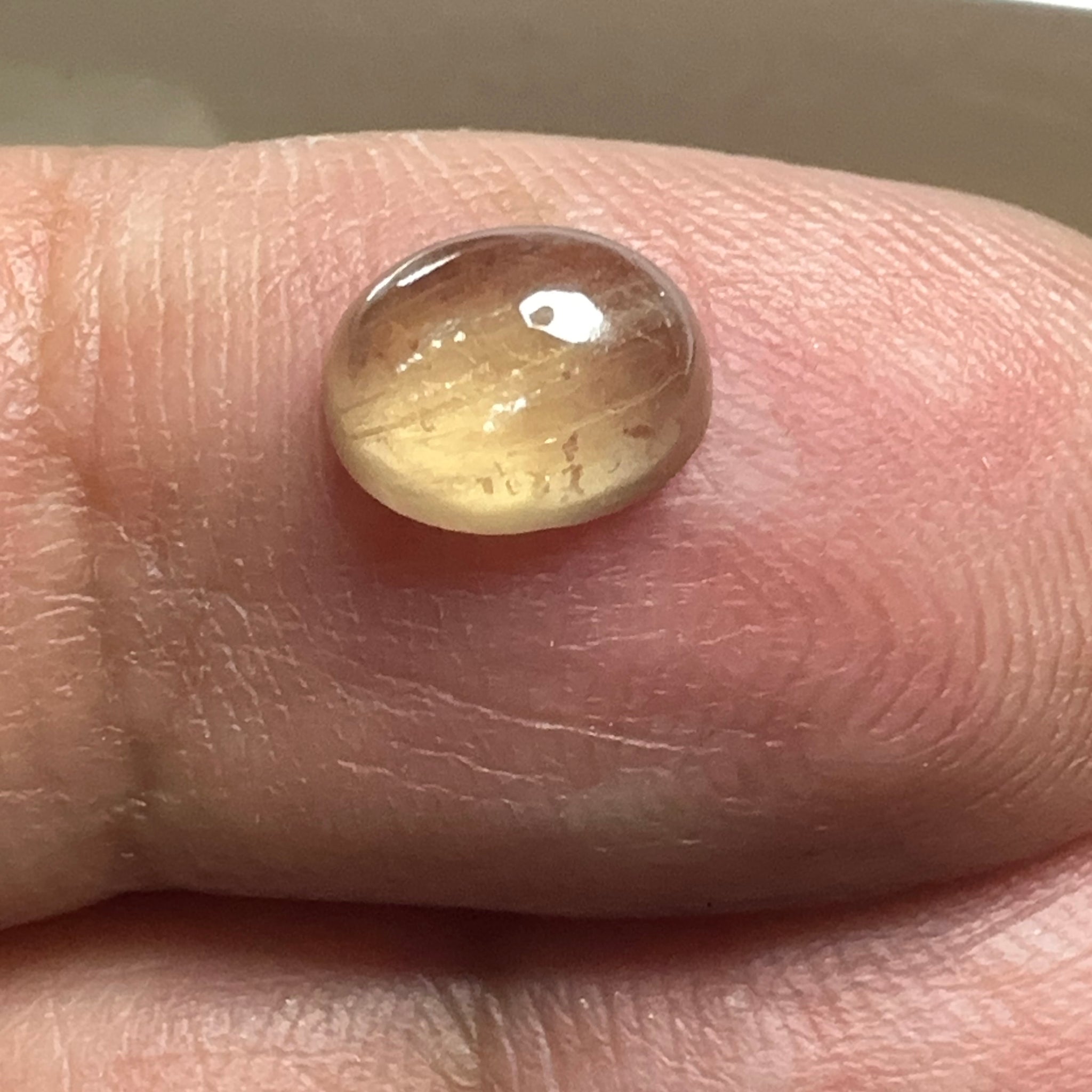 Sapphire Cabochon, 1.51ct, Umba Valley, Tanzania. Untreated Unheated