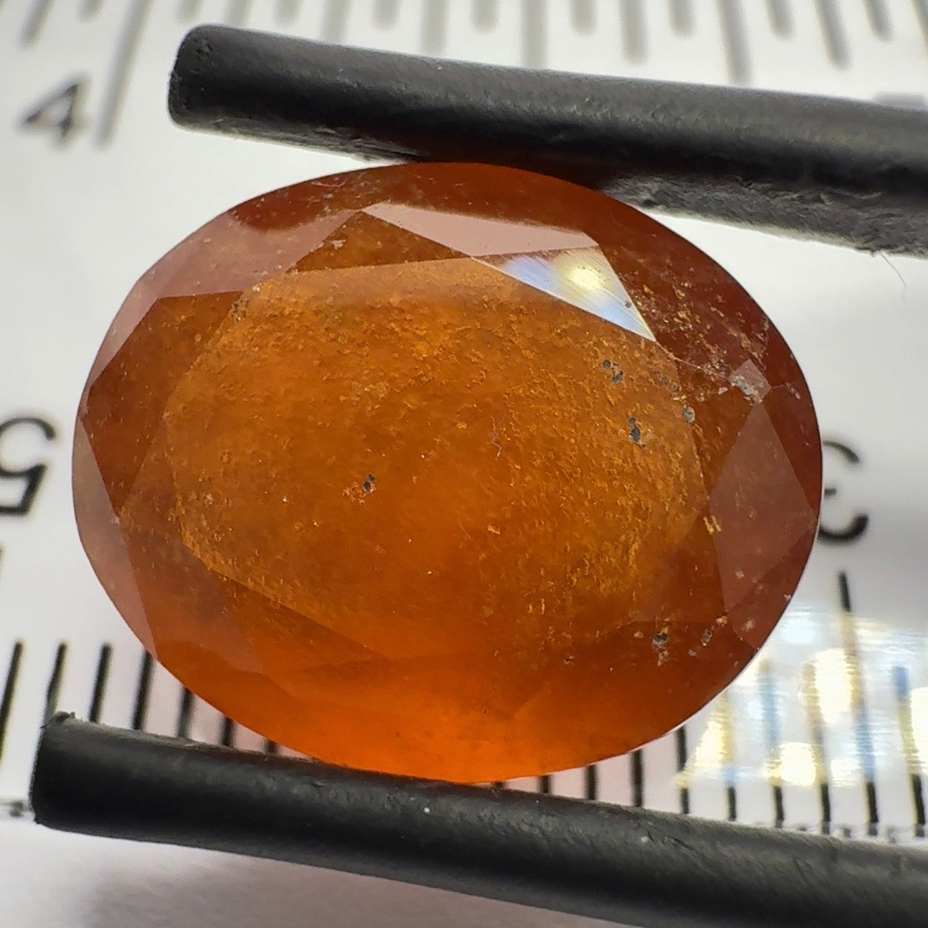 Hessonite Garnet, 9.33ct, Tanzania, Untreated Unheated