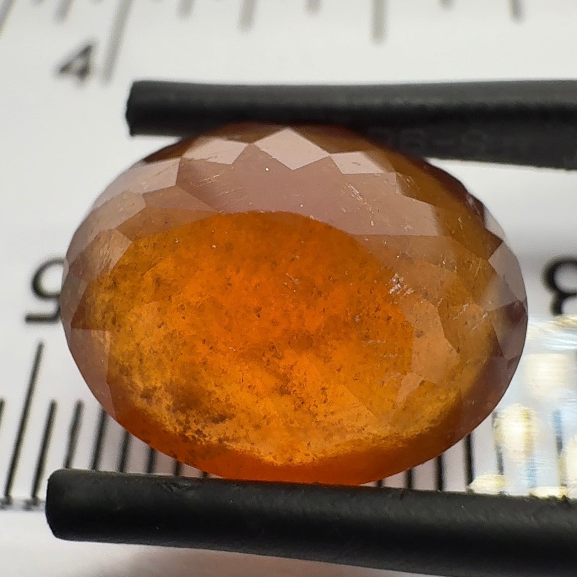 Hessonite Garnet, 9.33ct, Tanzania, Untreated Unheated