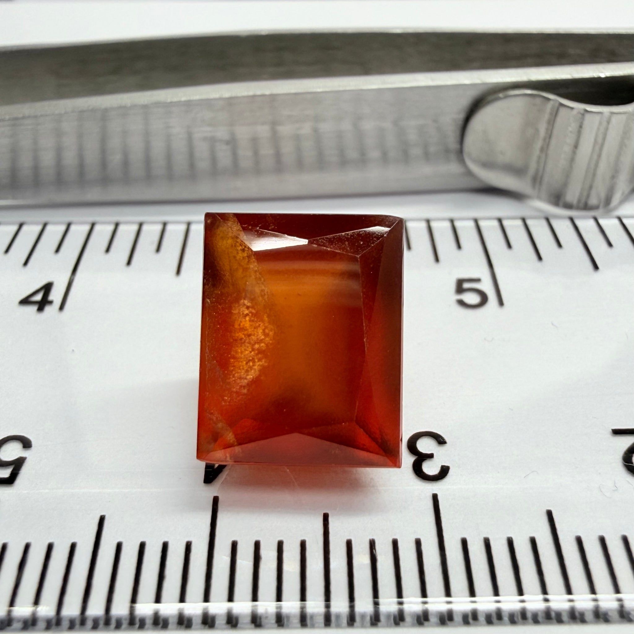 Hessonite Garnet, 7.55ct, Tanzania, Untreated Unheated