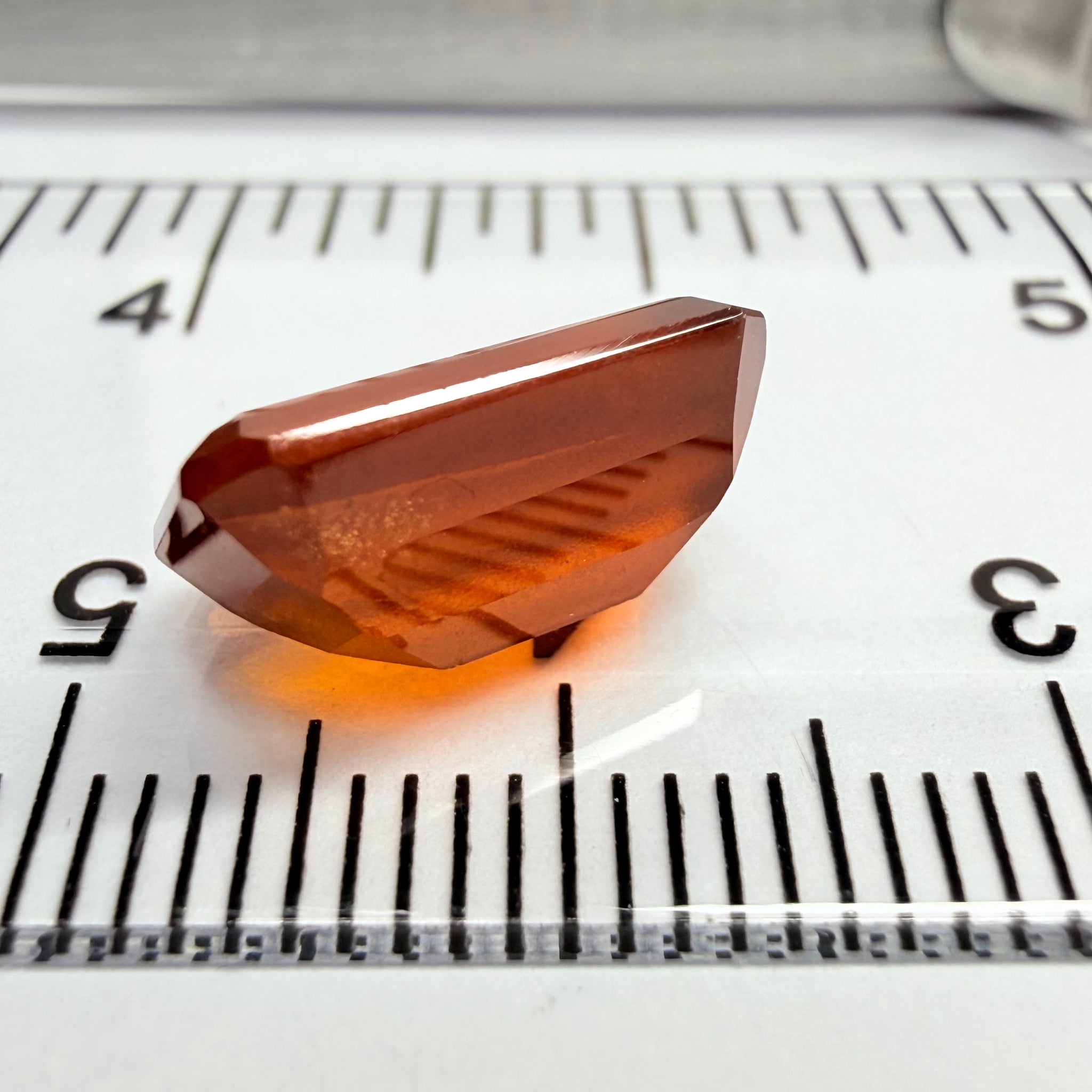 Hessonite Garnet, 5.23ct, Tanzania, Untreated Unheated