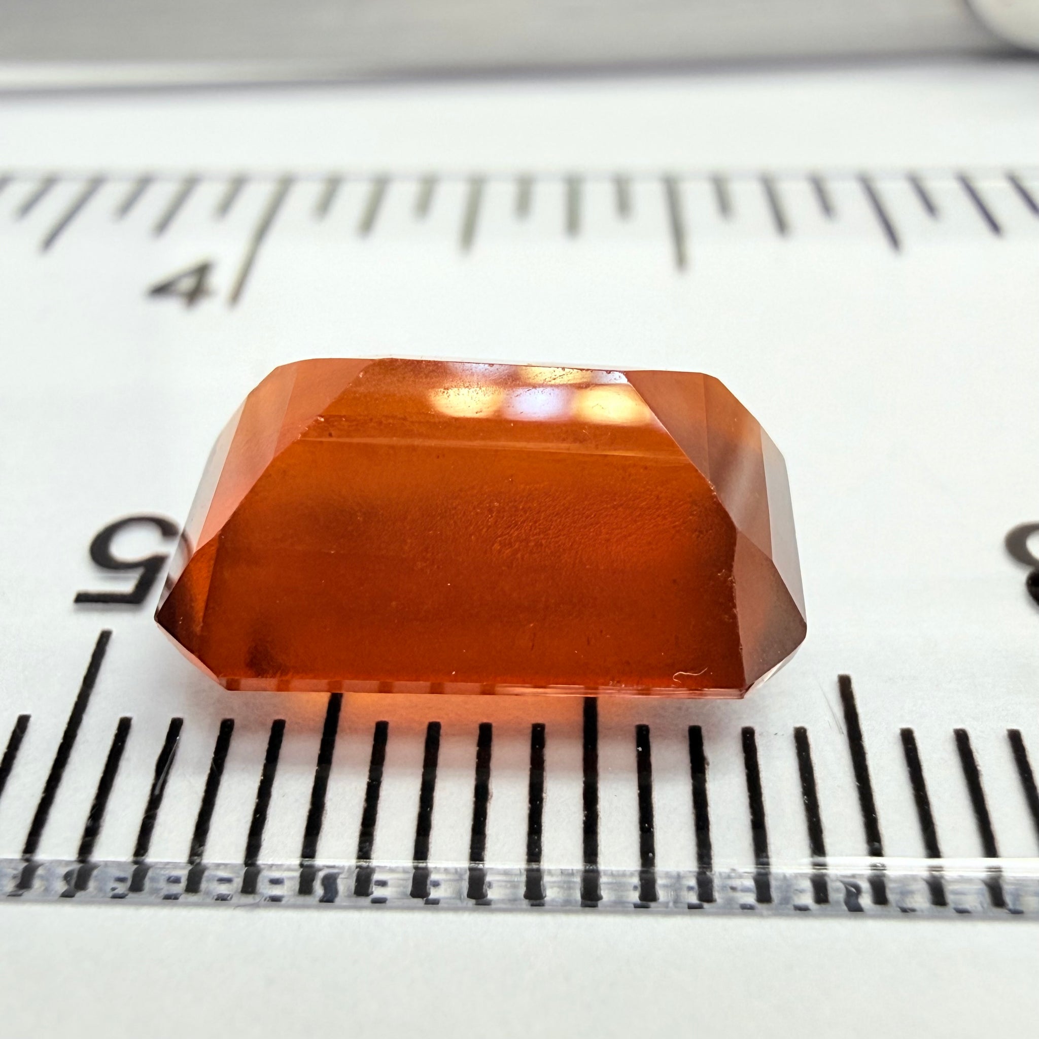Hessonite Garnet, 5.23ct, Tanzania, Untreated Unheated