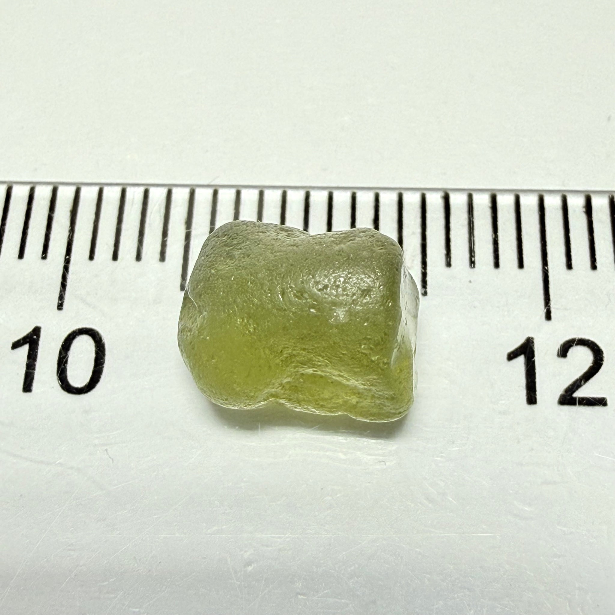 Green Zircon, 5.38ct, Tunduru, Tanzania, Untreated Unheated, moderately included, see backlit torch pics