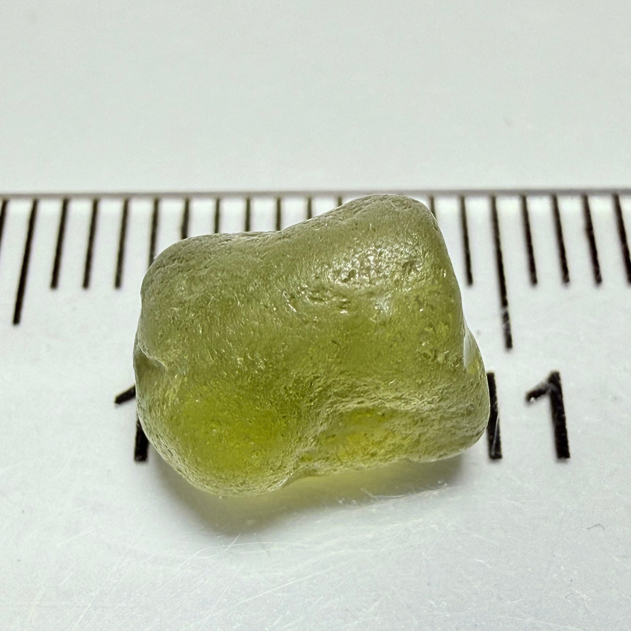 Green Zircon, 5.38ct, Tunduru, Tanzania, Untreated Unheated, moderately included, see backlit torch pics