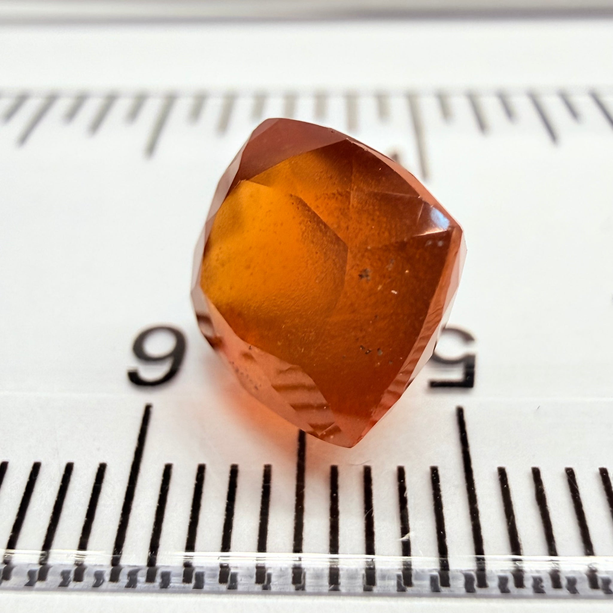 Hessonite Garnet, 4.49ct, Tanzania, Untreated Unheated