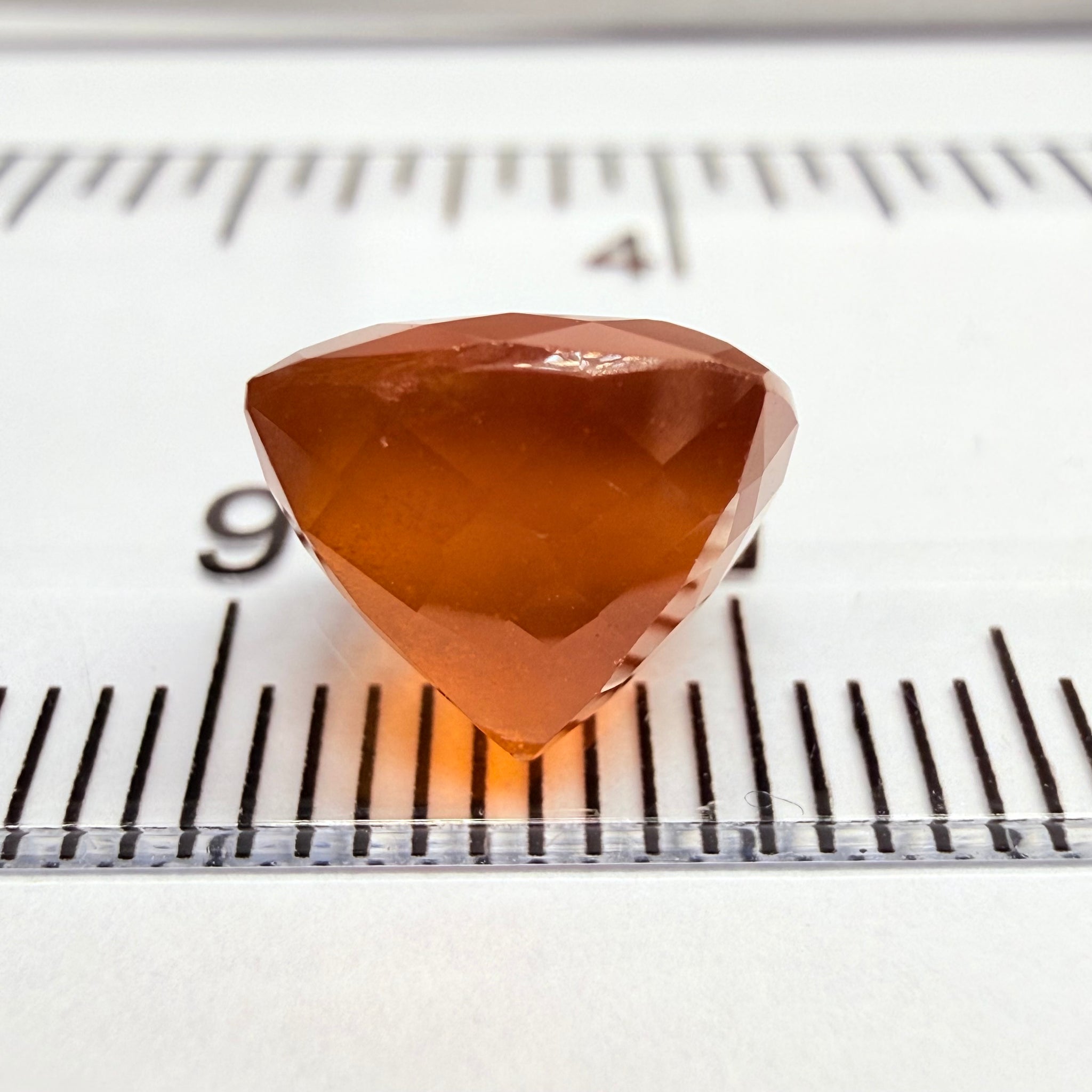 Hessonite Garnet, 4.49ct, Tanzania, Untreated Unheated