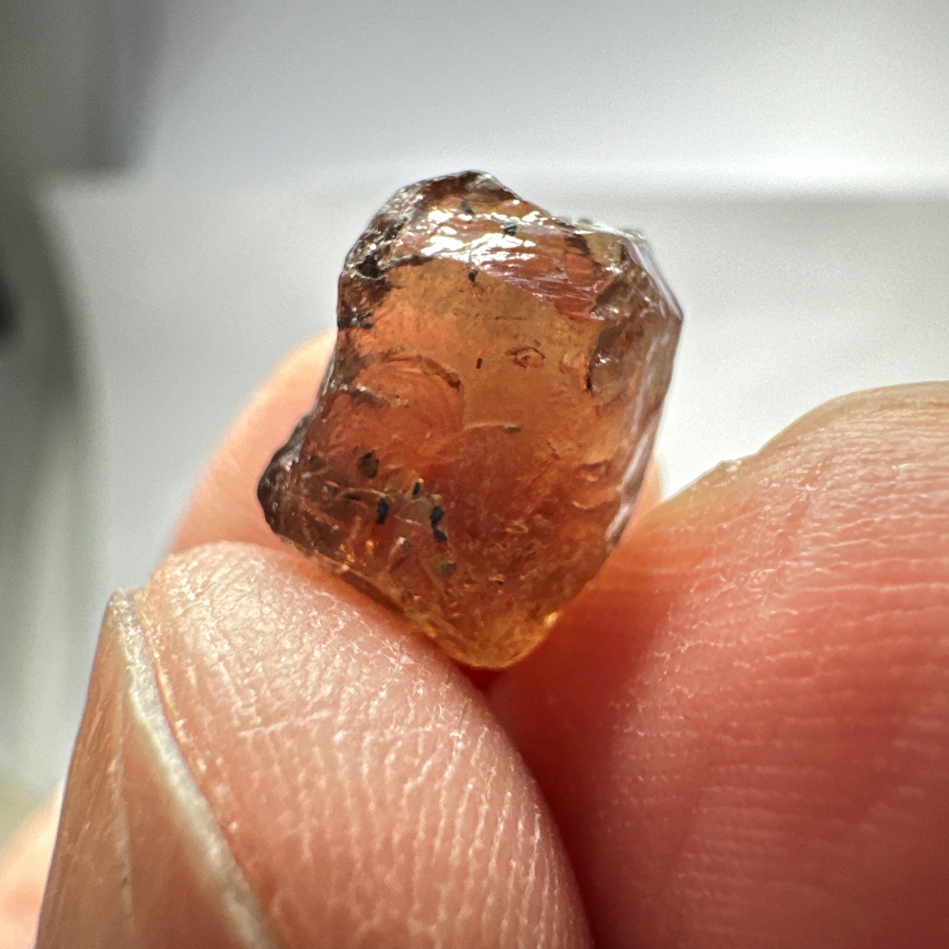 6.75ct Colour Change Garnet, Tanzania, Untreated Unheated, silky with slight inclusions on the outside