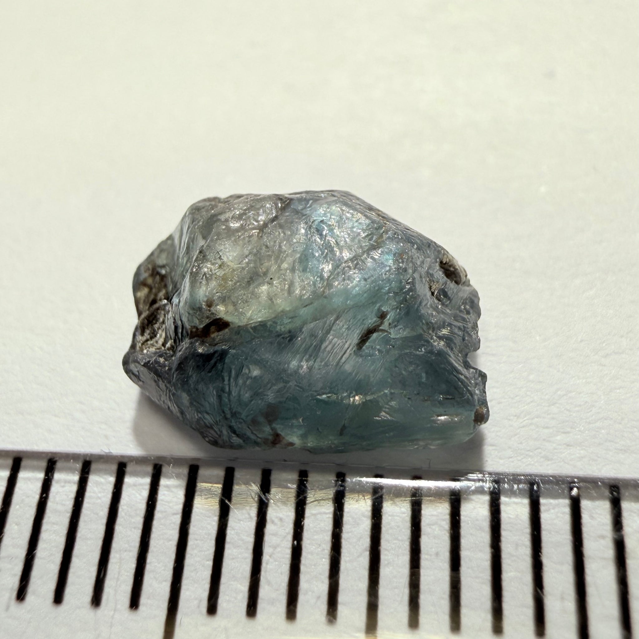 Alexandrite, 3.28ct, Manyara, Tanzania, Untreated Unheated. Good inner Facetable portion, slightly included, once the outer skin gunk is removed. See the videos