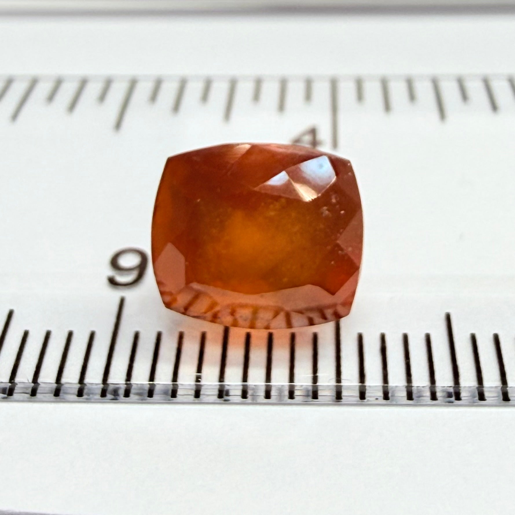 Hessonite Garnet, 4.49ct, Tanzania, Untreated Unheated