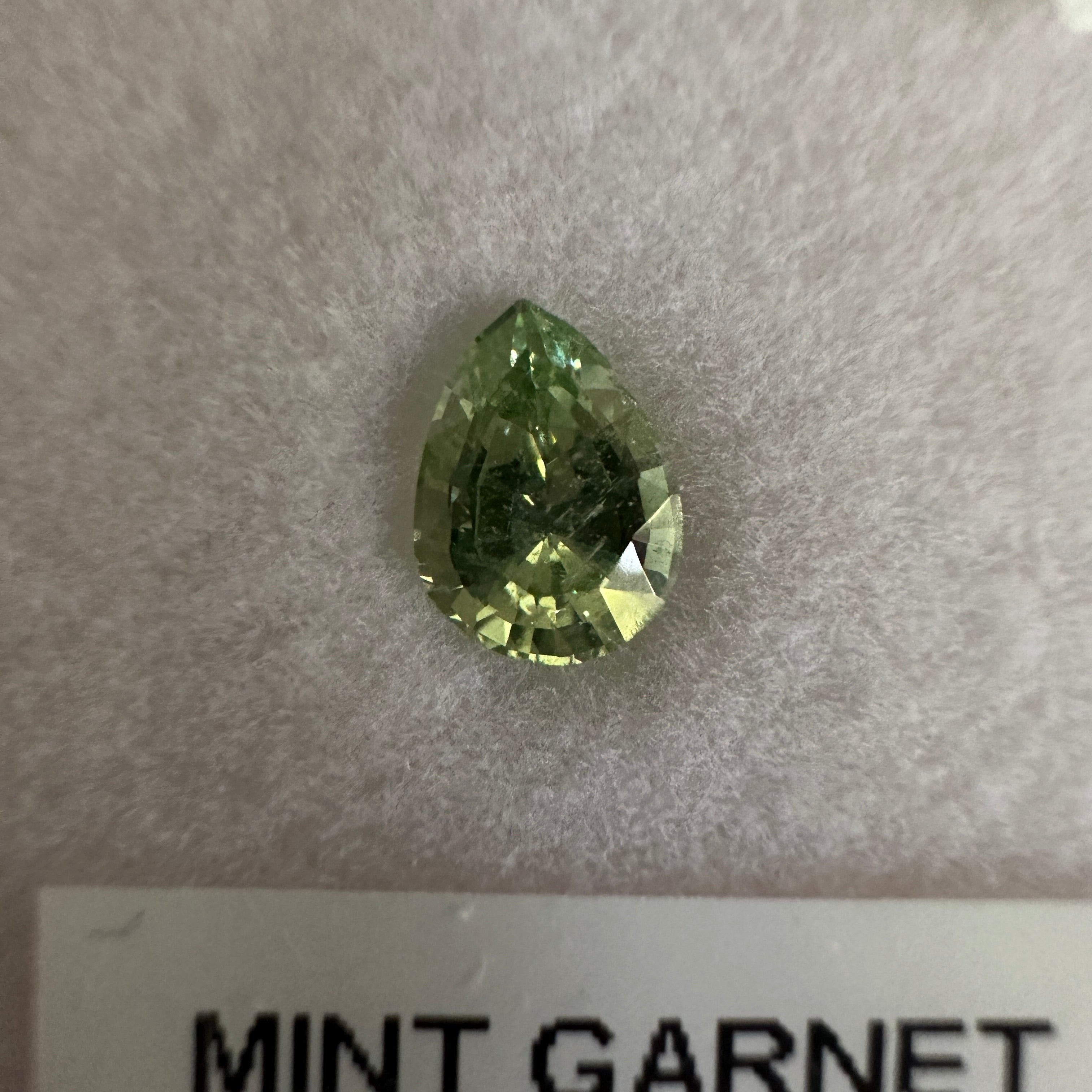 0.95ct Merelani Mint Garnet, Tanzania, Untreated Unheated