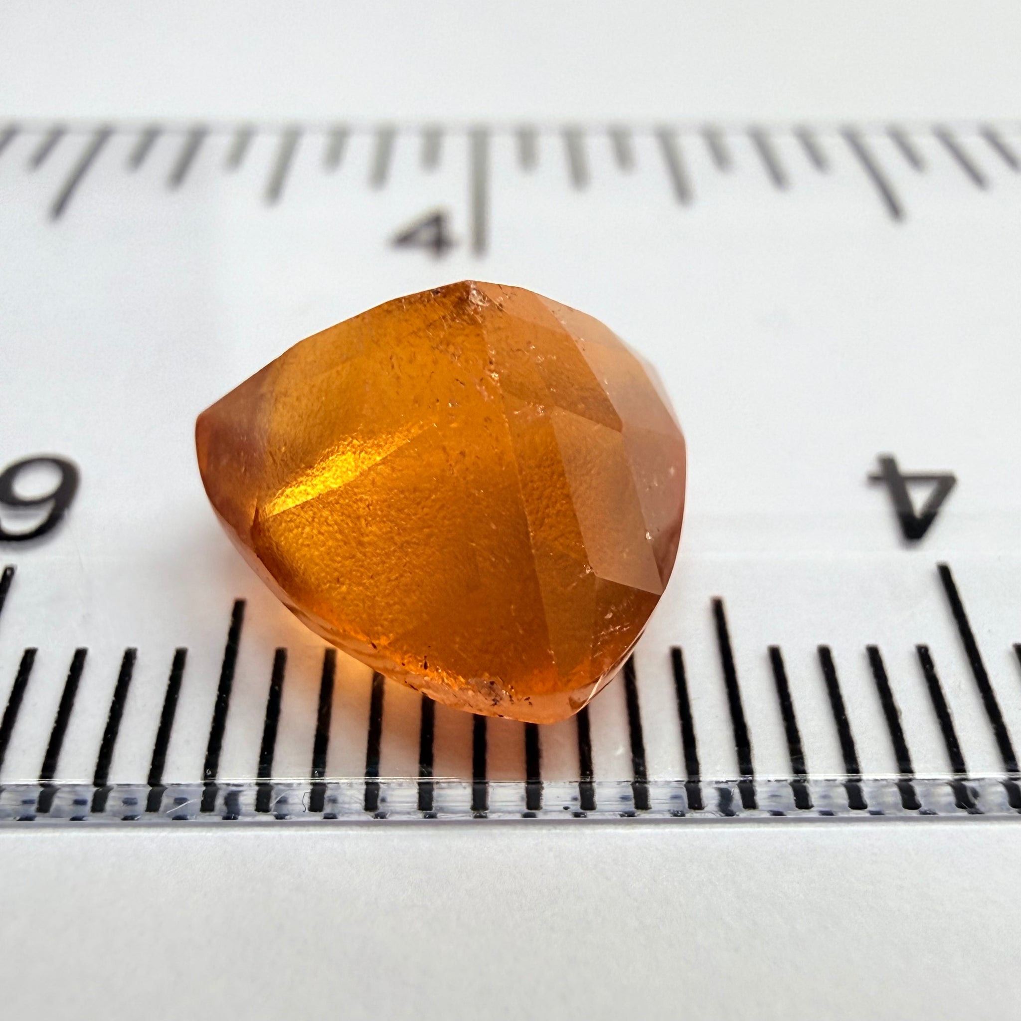 Hessonite Garnet, 4.65ct, Tanzania, Untreated Unheated
