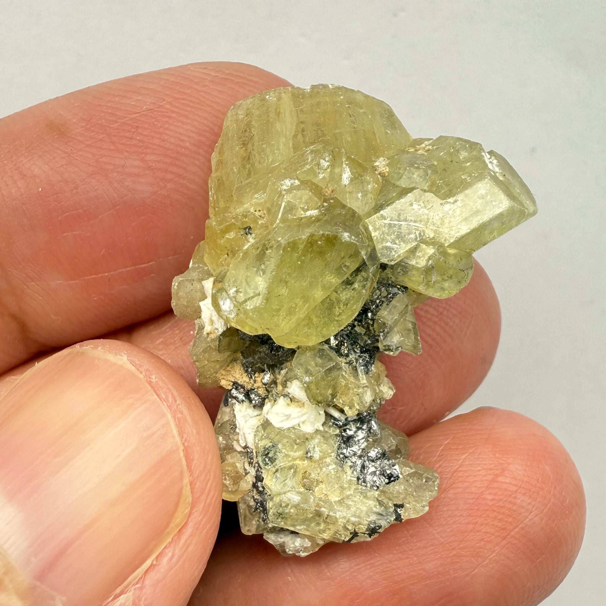 Diopside Crystal, 34.43ct Tanzania, Untreated Unheated