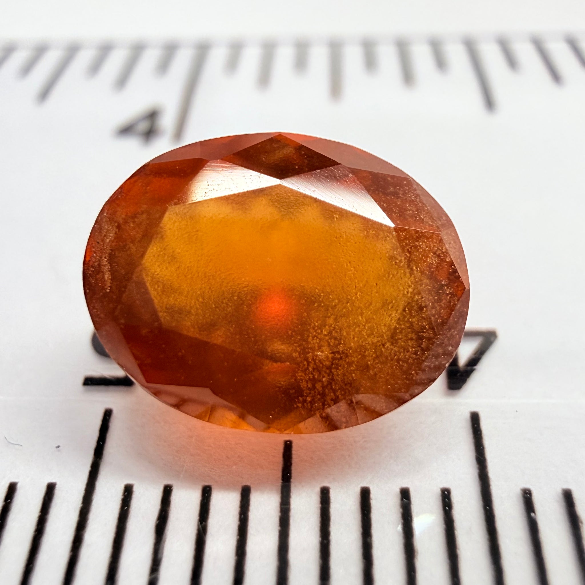 Hessonite Garnet, 2.84ct, Tanzania, Untreated Unheated