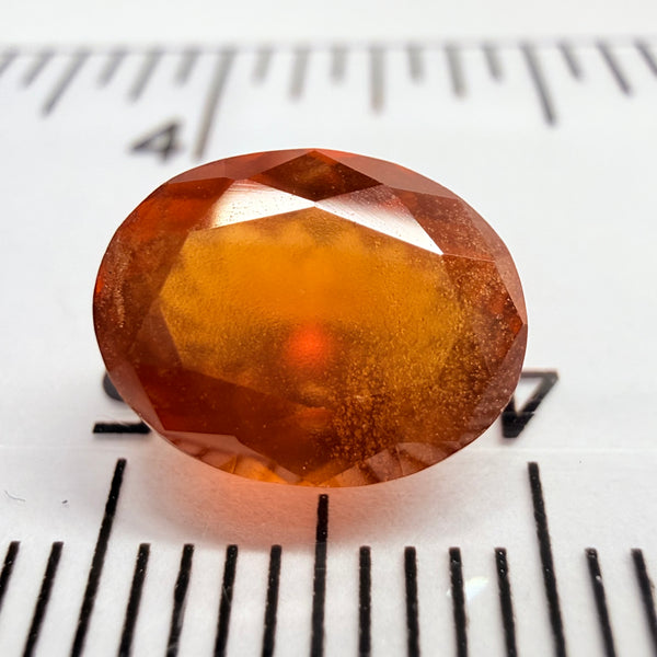 Hessonite Garnet, 2.84ct, Tanzania, Untreated Unheated