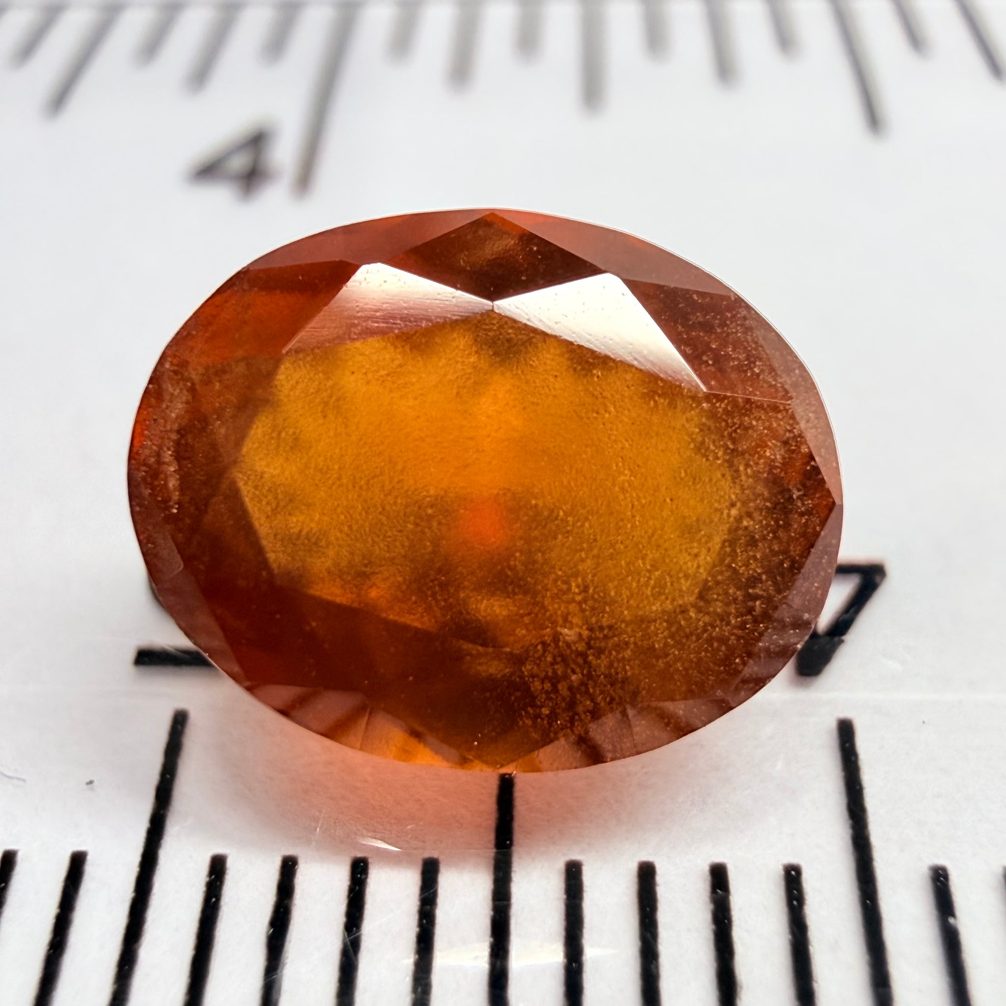 Hessonite Garnet, 2.84ct, Tanzania, Untreated Unheated