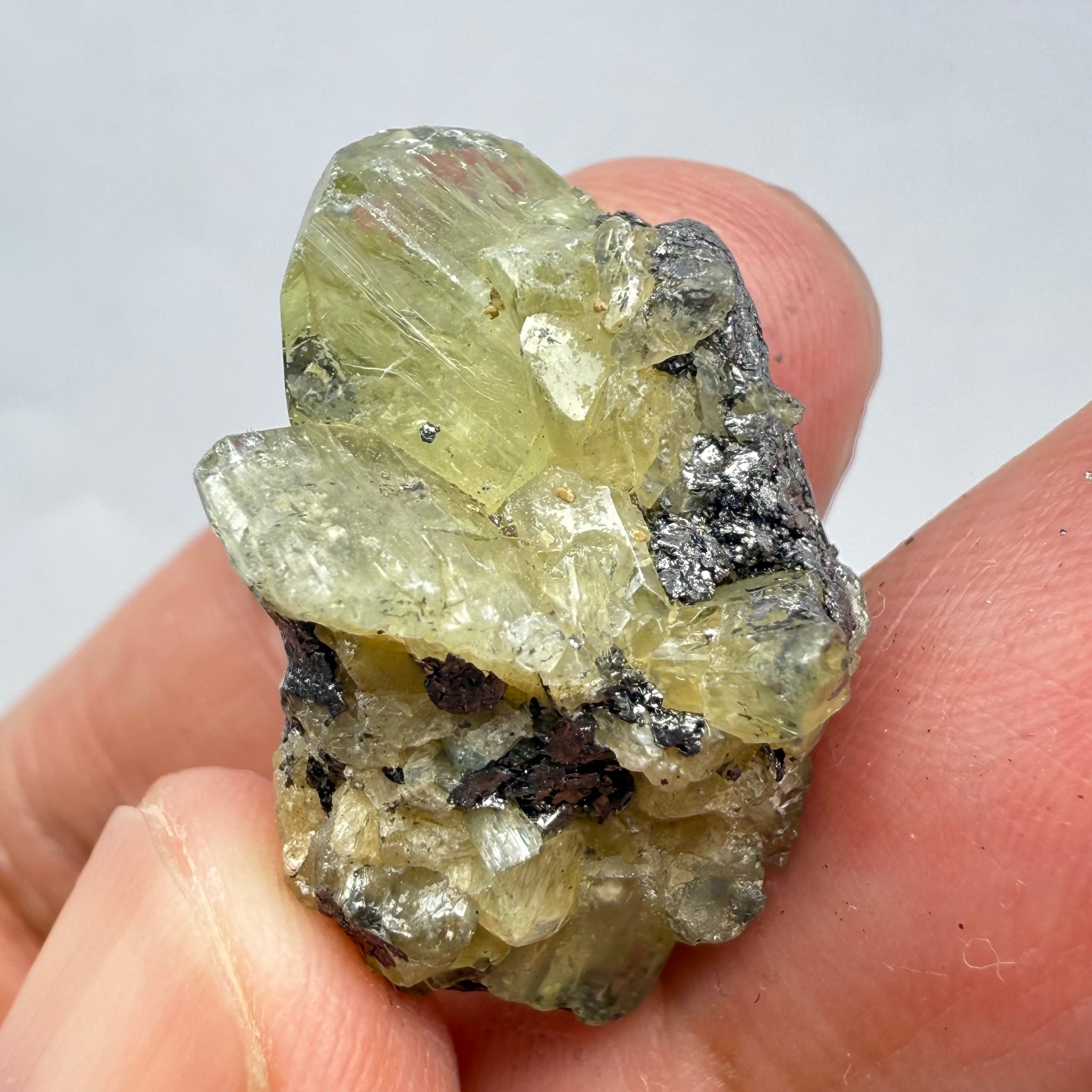 Diopside Crystal, 34.87ct Tanzania, Untreated Unheated