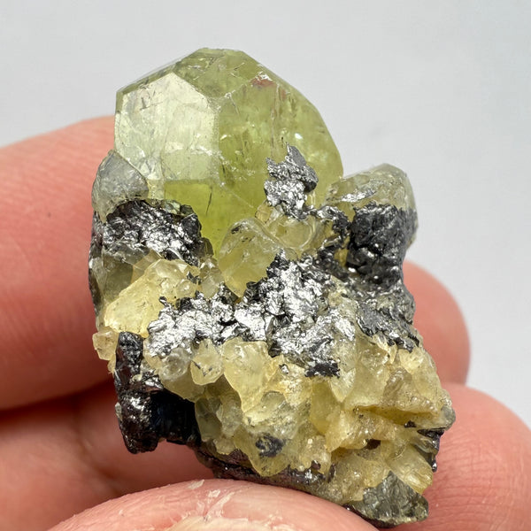 Diopside Crystal, 34.87ct Tanzania, Untreated Unheated
