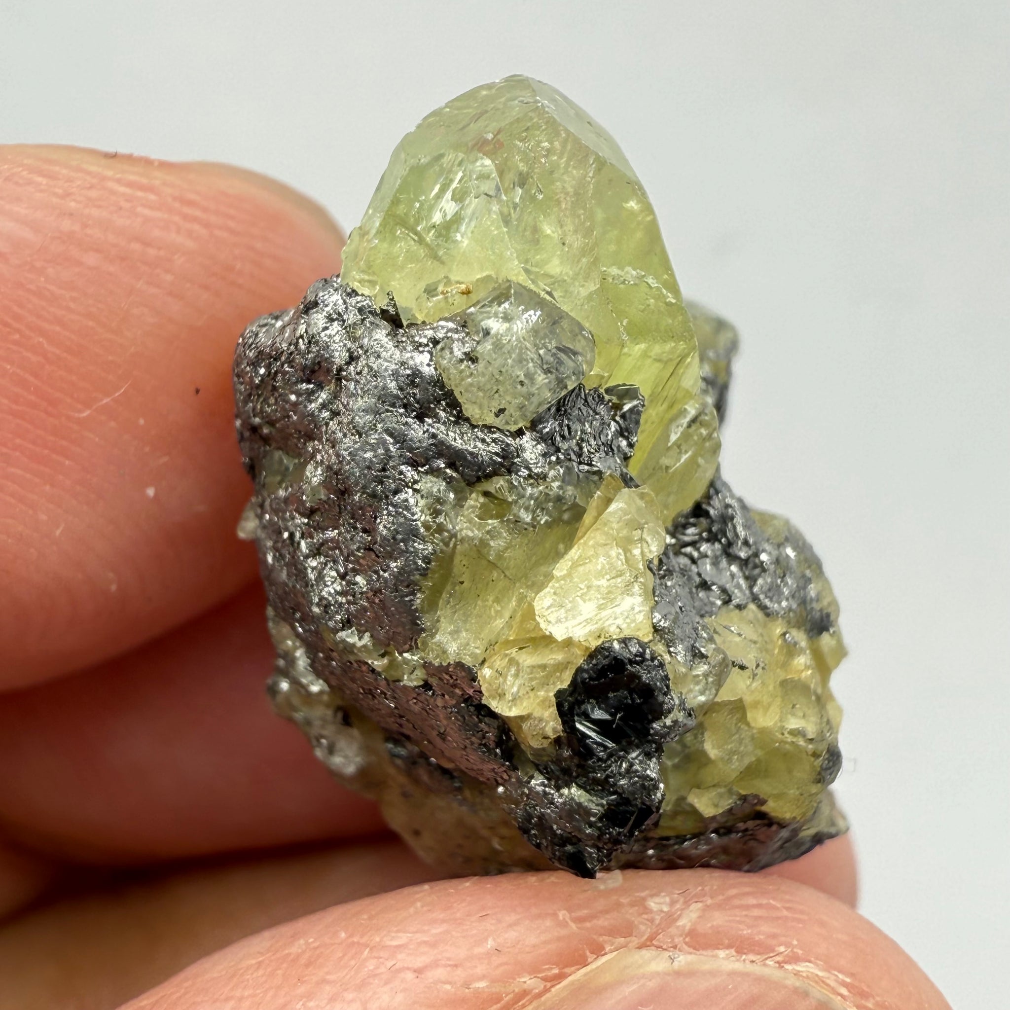 Diopside Crystal, 34.87ct Tanzania, Untreated Unheated