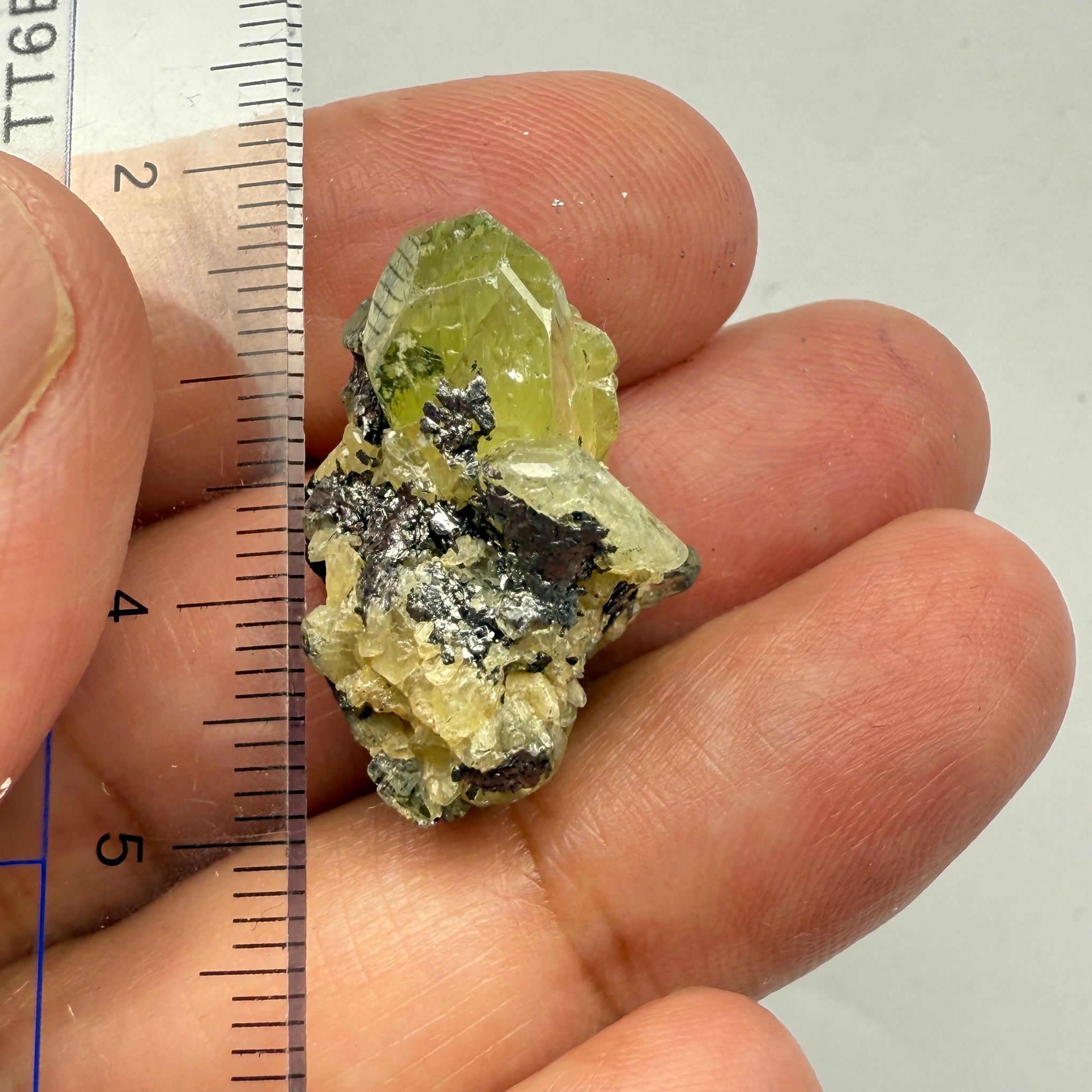 Diopside Crystal, 34.87ct Tanzania, Untreated Unheated