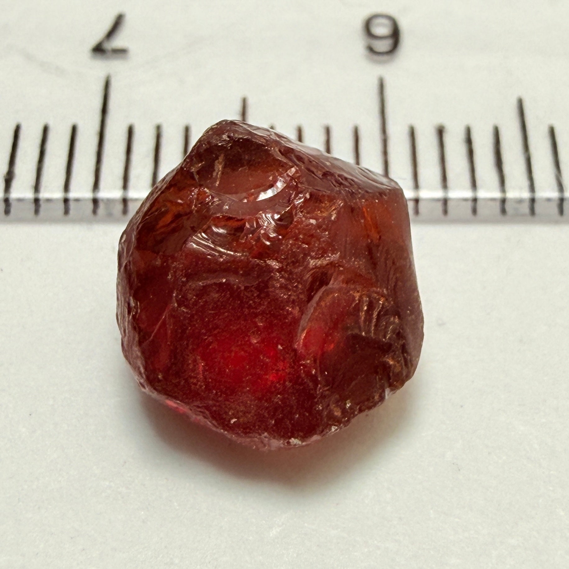 Malaya Garnet, 5.59ct, Umba, Tanzania, Untreated Unheated, vvs-if