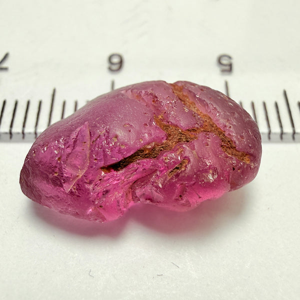 Tanga Garnet, 10.41ct, Tanzania, Untreated Unheated, flat, slightly included, great for setting in jewellery as is