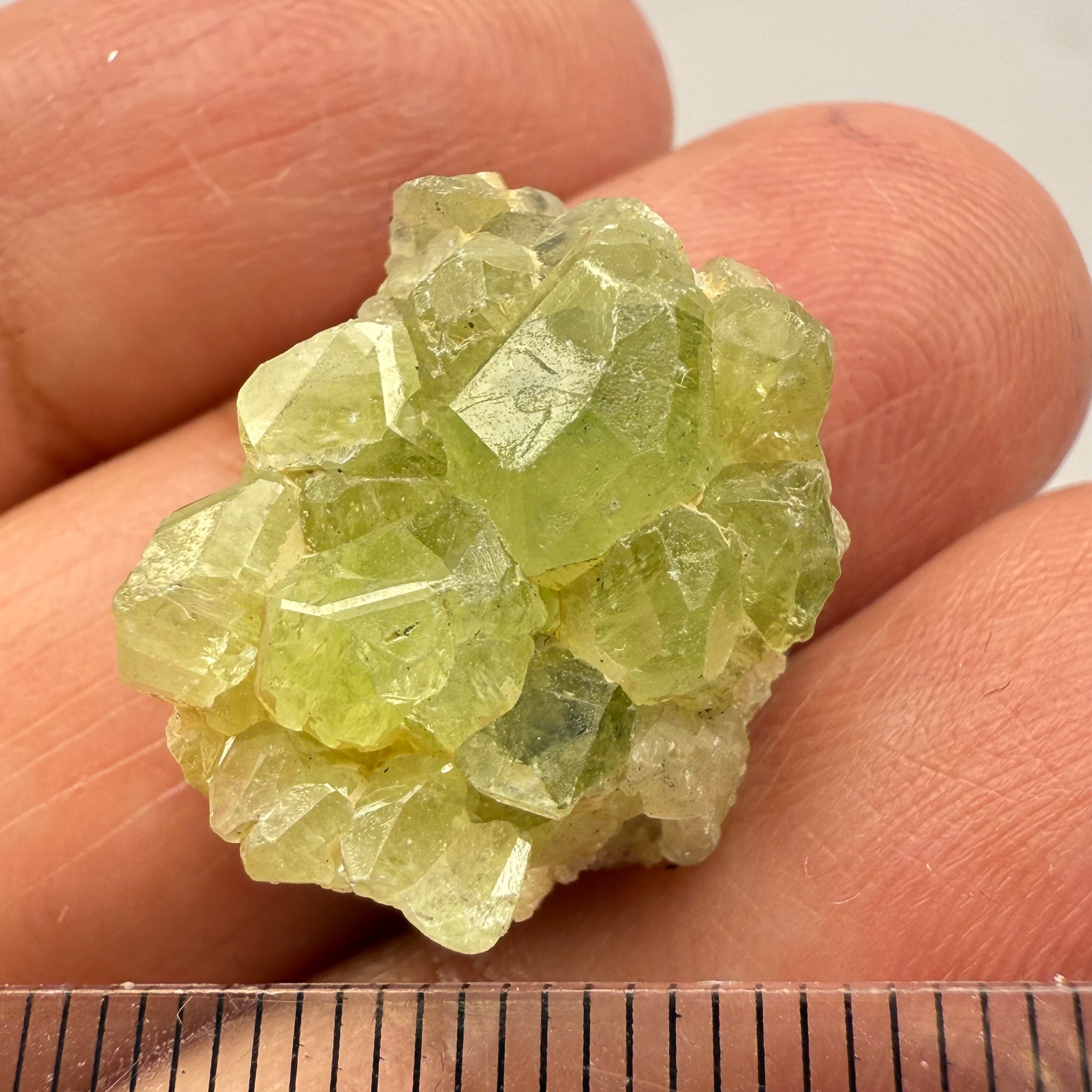 Diopside Crystal, 23.48ct Tanzania, Untreated Unheated