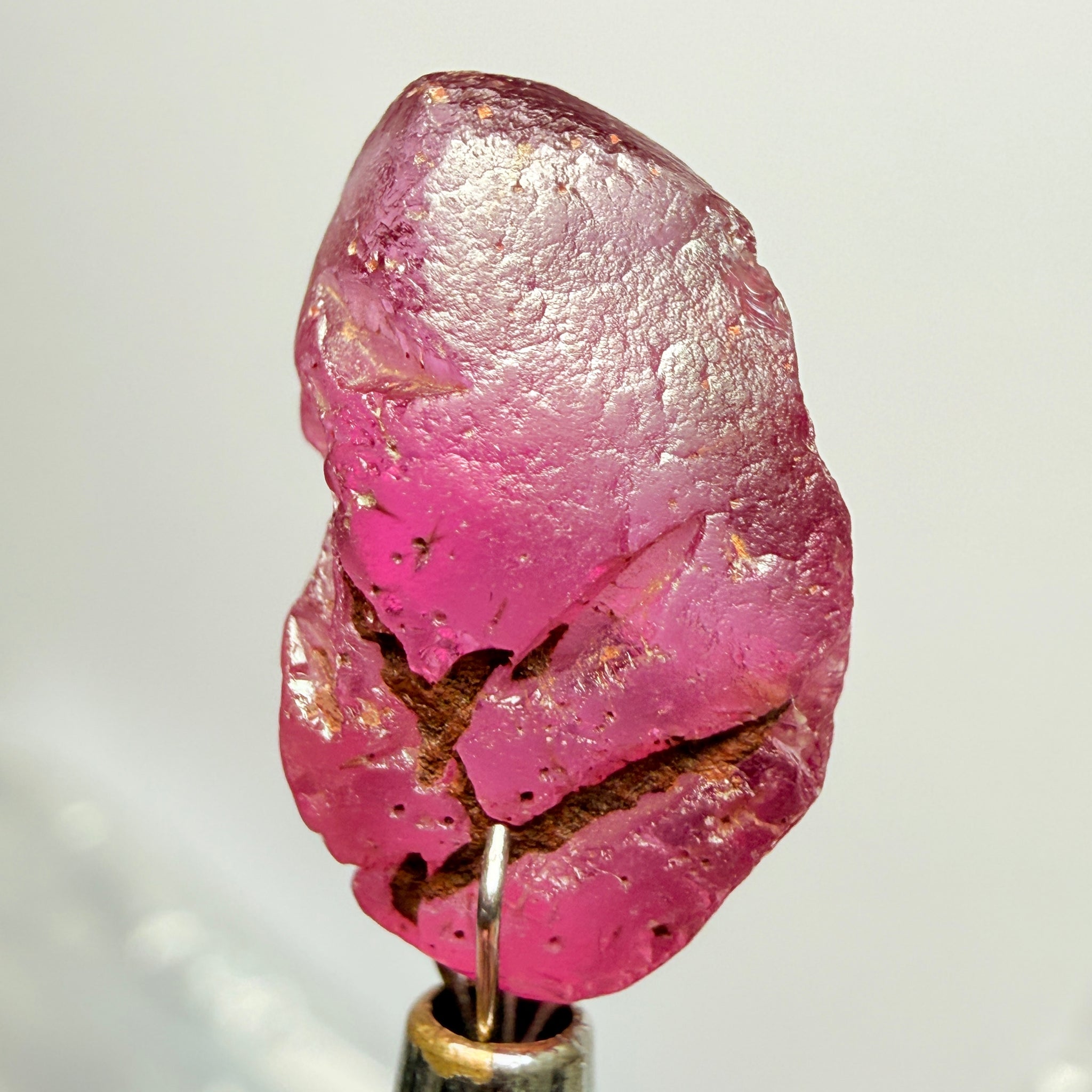 Tanga Garnet, 10.41ct, Tanzania, Untreated Unheated, flat, slightly included, great for setting in jewellery as is