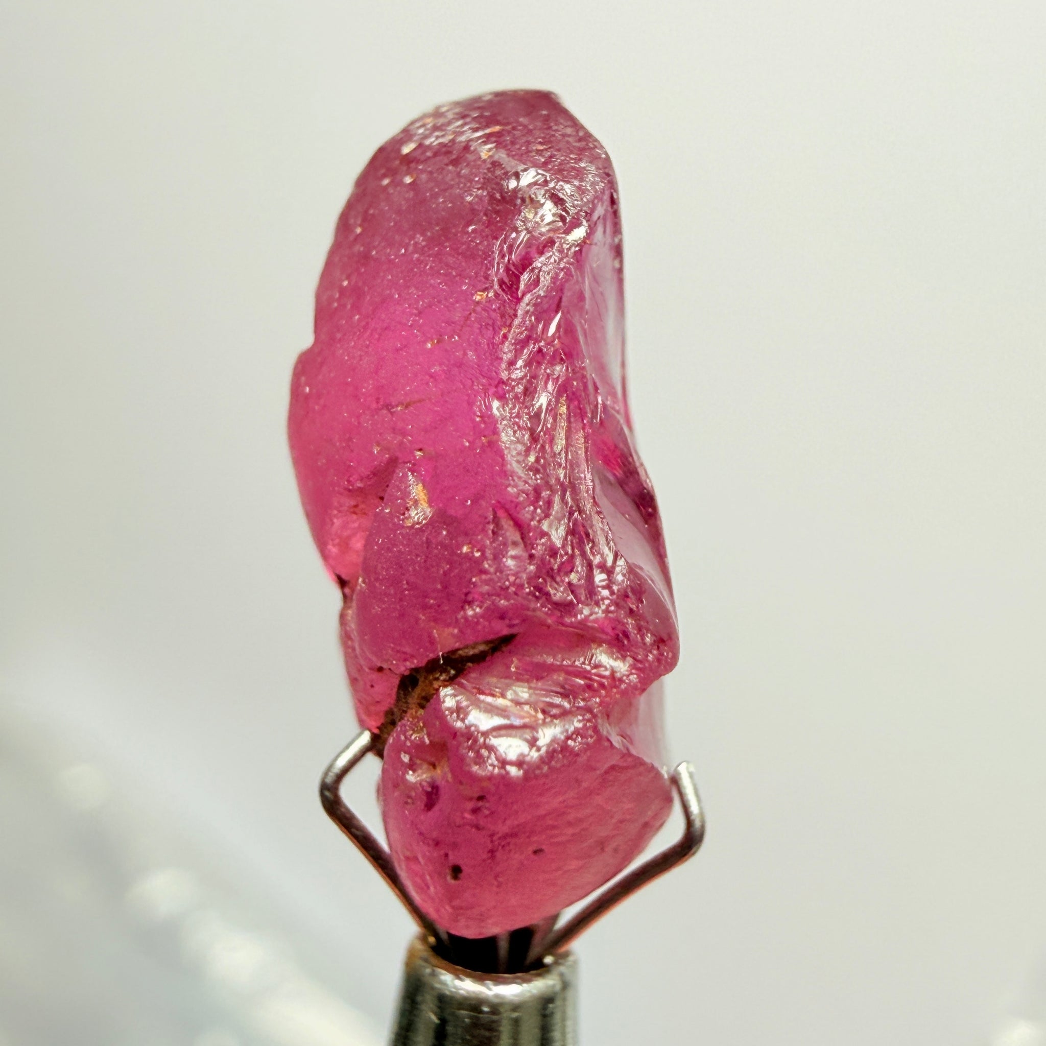 Tanga Garnet, 10.41ct, Tanzania, Untreated Unheated, flat, slightly included, great for setting in jewellery as is