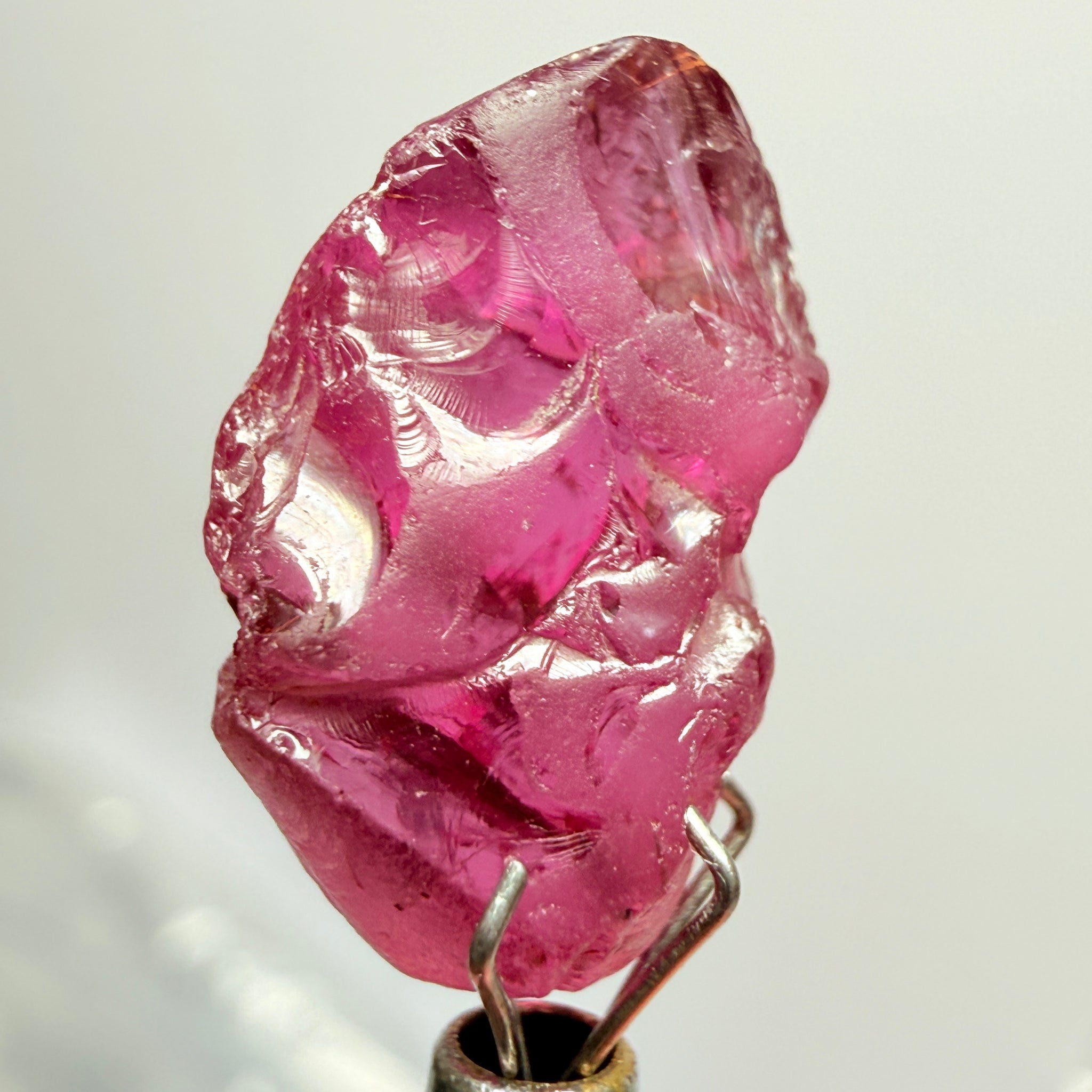 Tanga Garnet, 10.41ct, Tanzania, Untreated Unheated, flat, slightly included, great for setting in jewellery as is